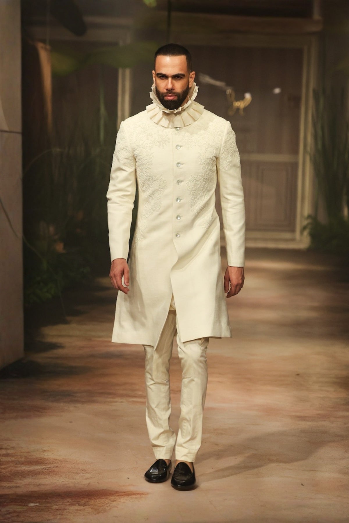 Ivory Matka Mens Sherwani
