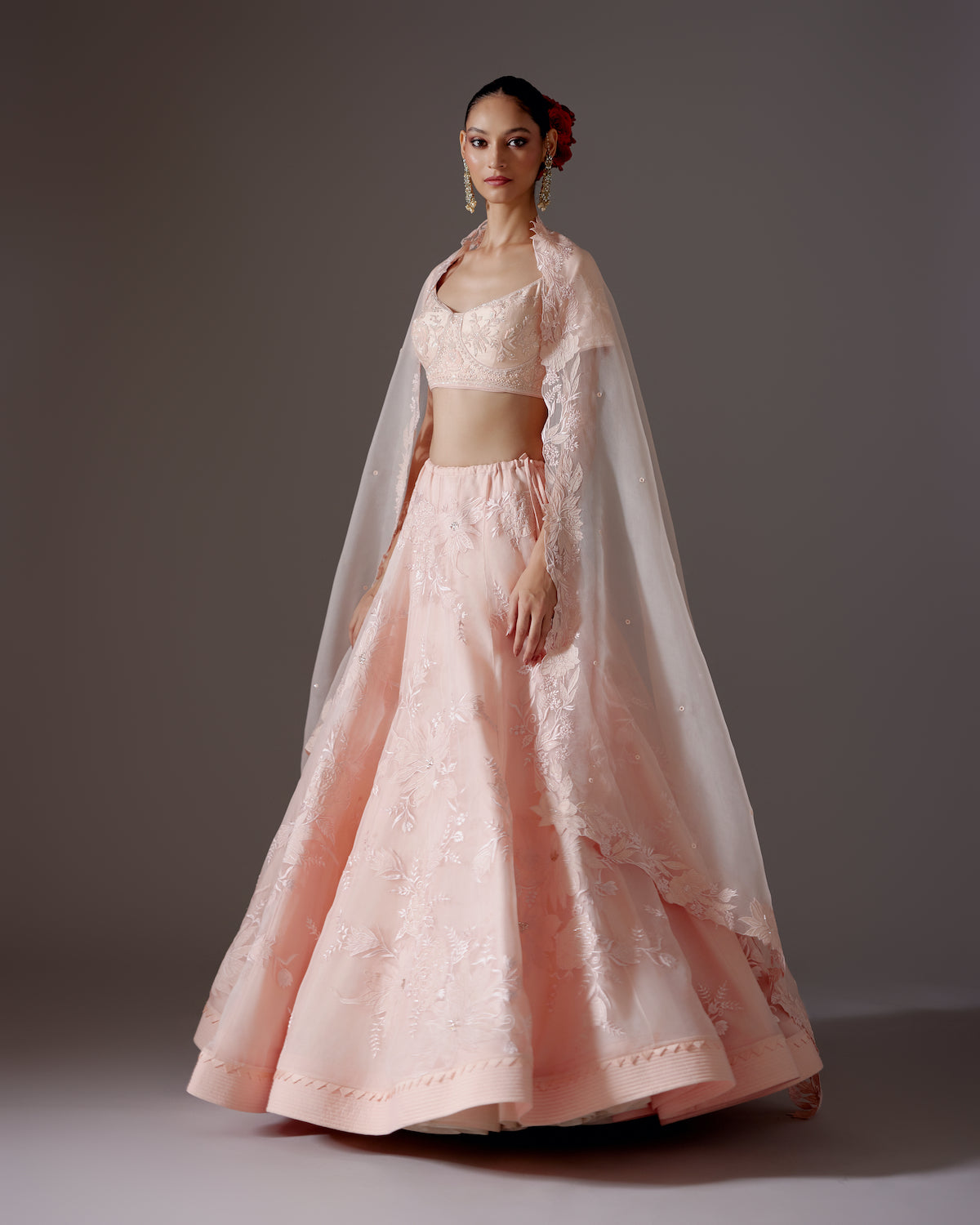 Ethereal Organza Lehenga Set