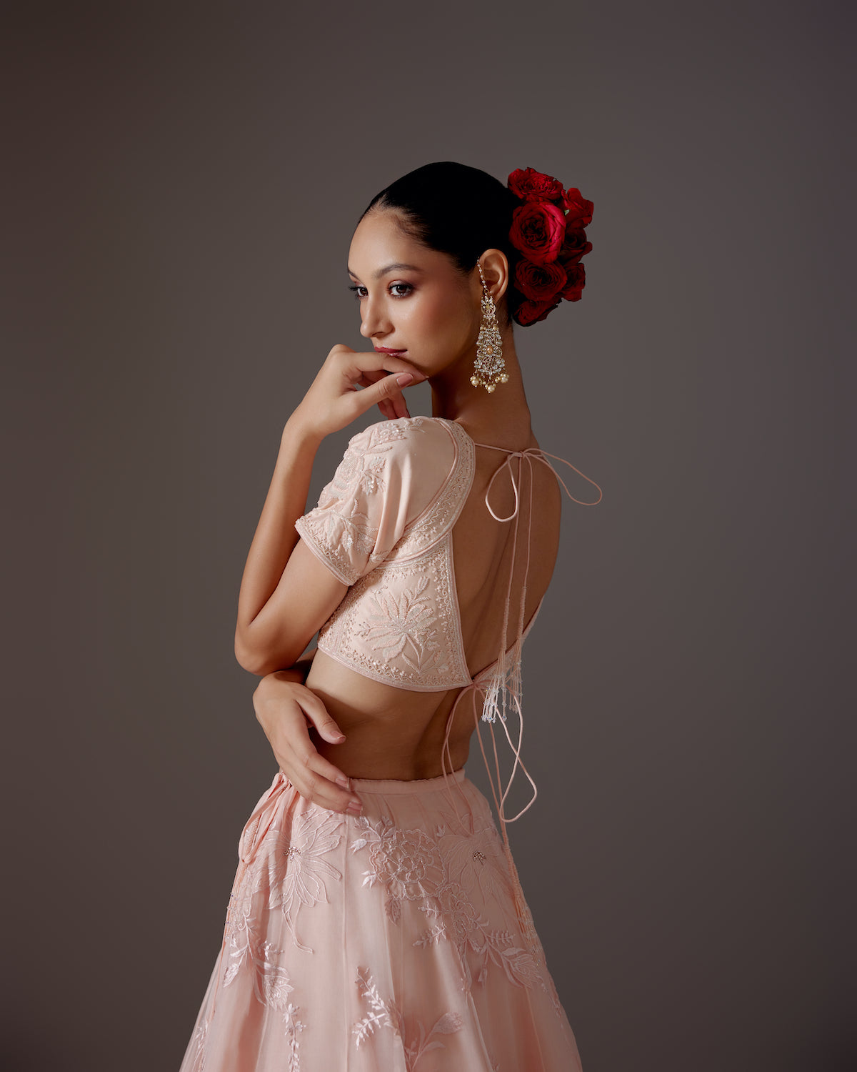 Ethereal Organza Lehenga Set