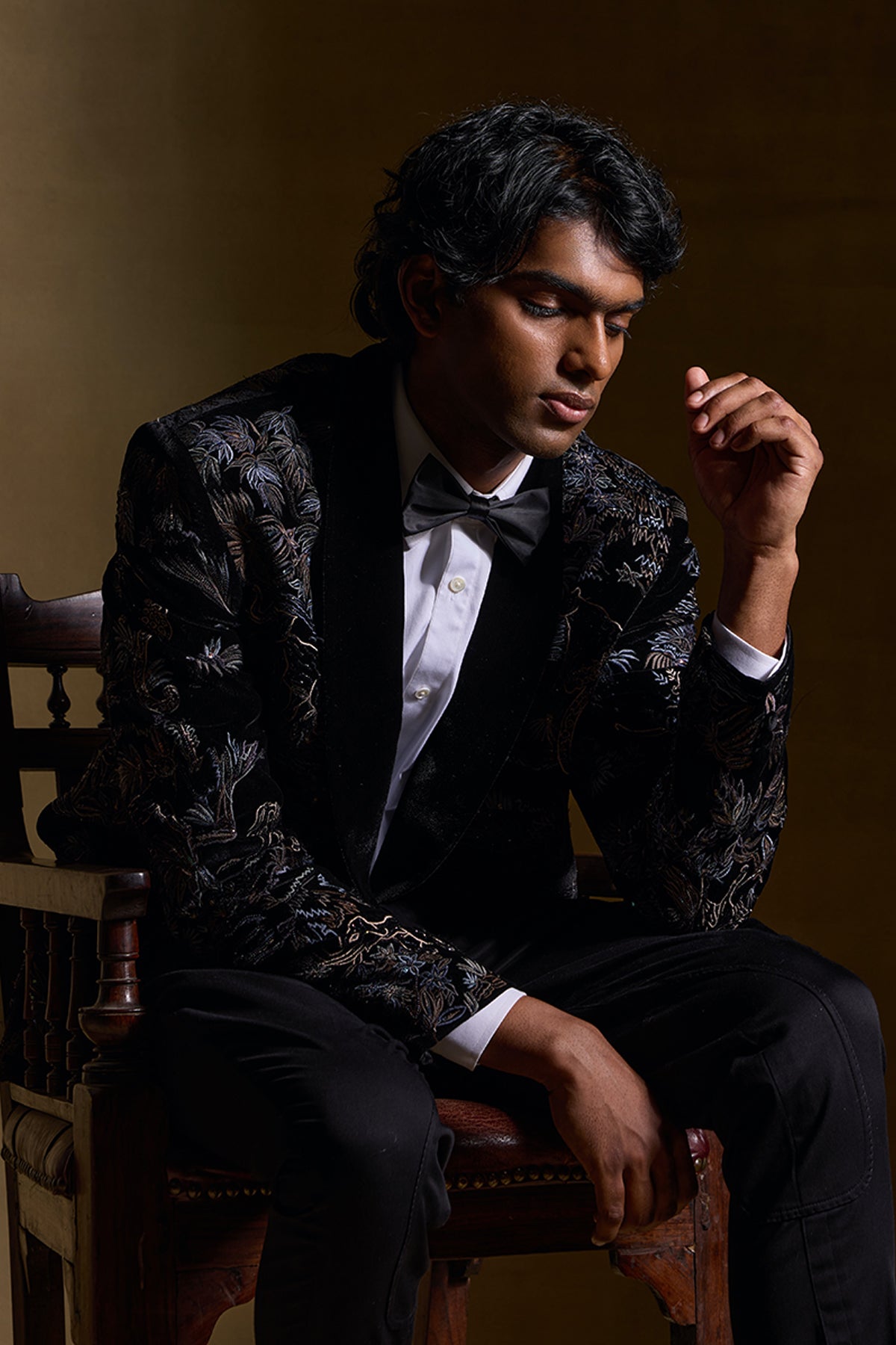 Black Elite Mens Tuxedo