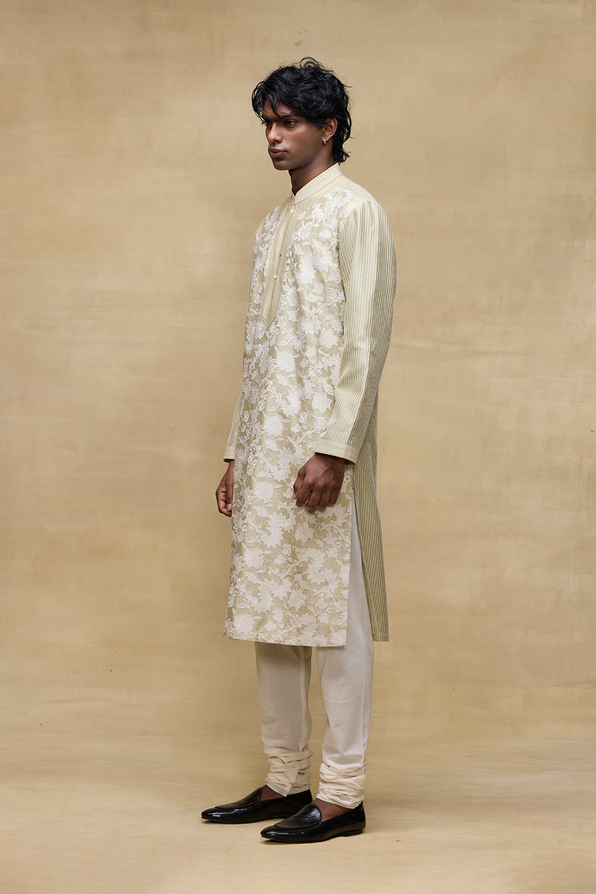 Sage Green Imperial Mens Kurta Set