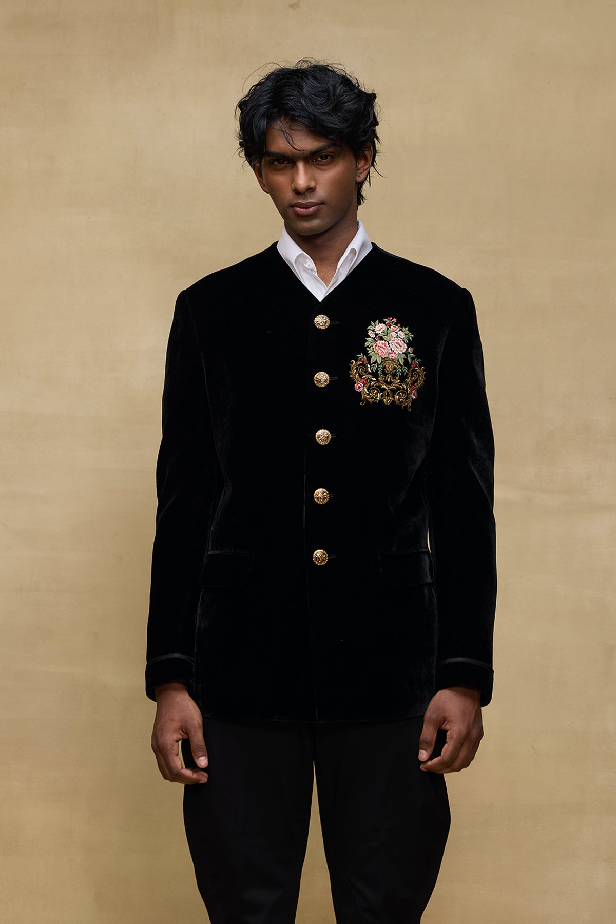 Black Signature Mens Bandgala