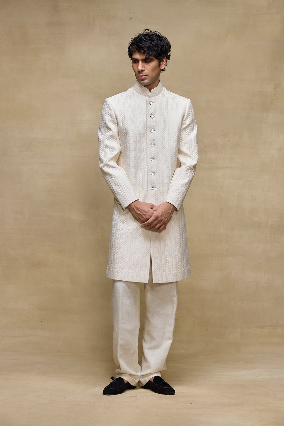 Ivory Regal Mens Sherwani