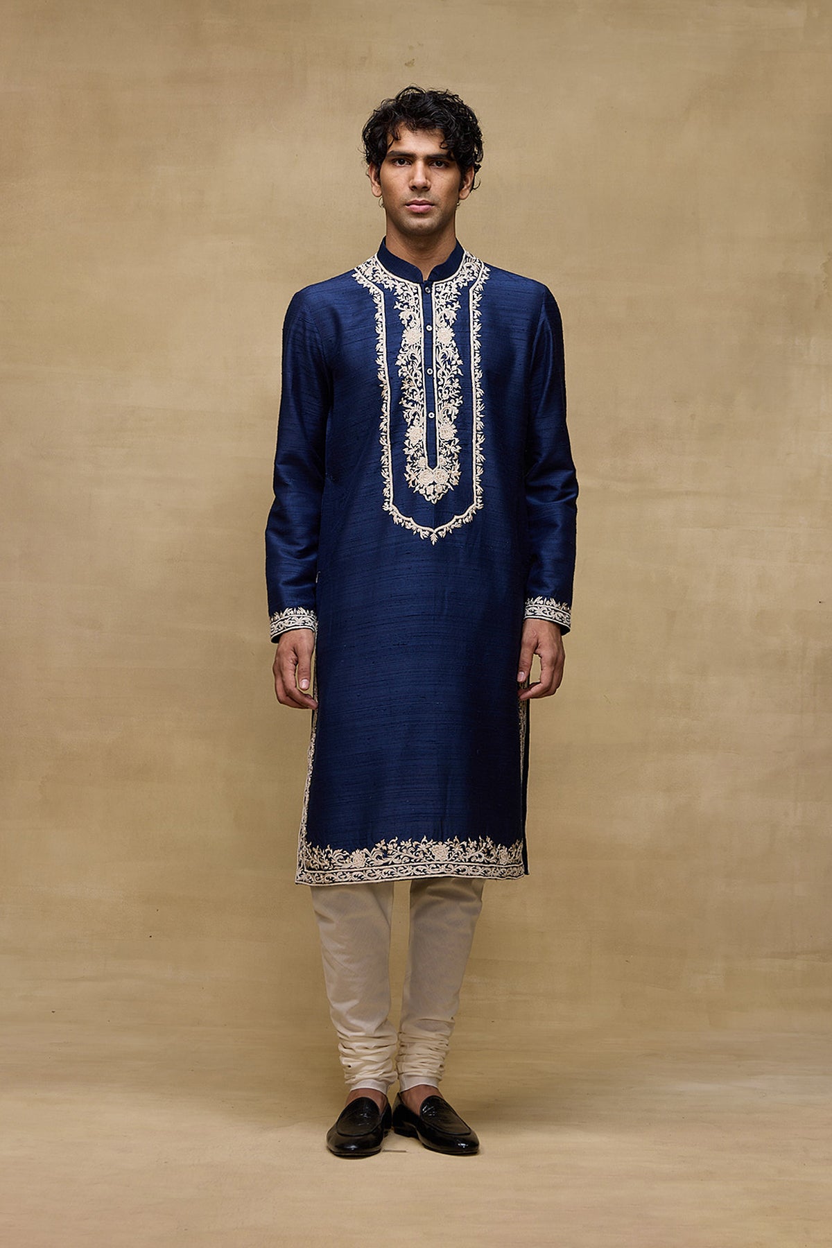 Blue Heritage Mens Kurta