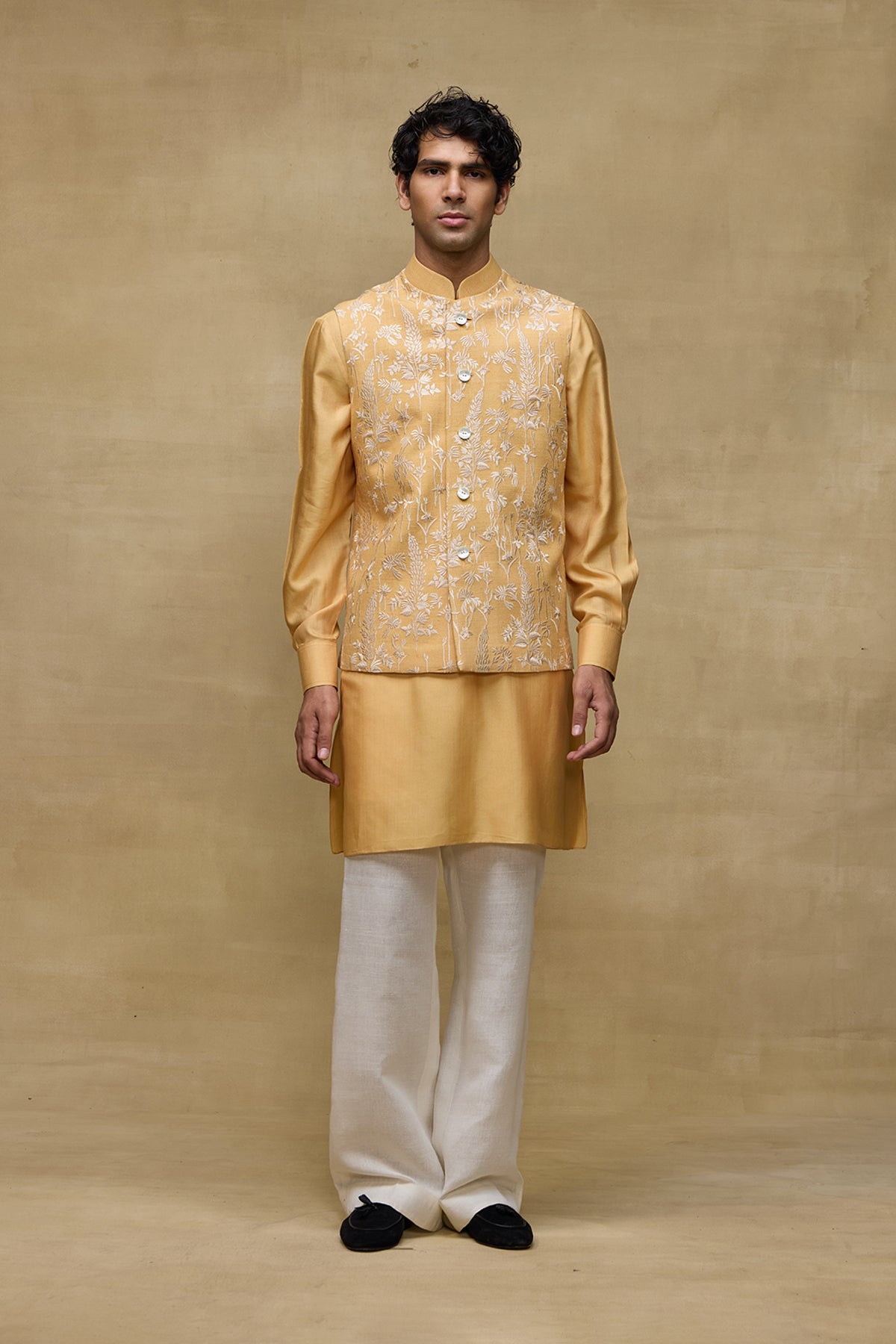 Mustard Royal Mens Bundi