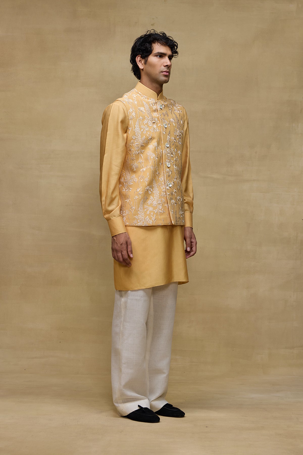 Mustard Royal Mens Bundi