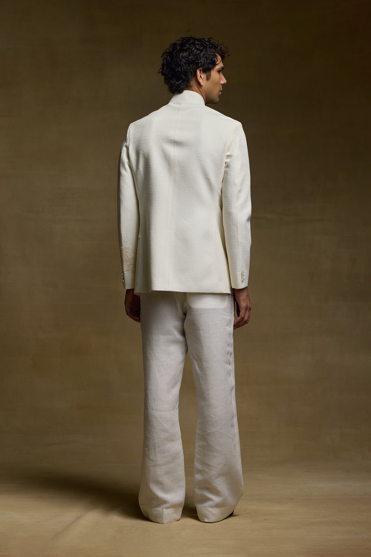 Ivory Luxe Mens Bandgala