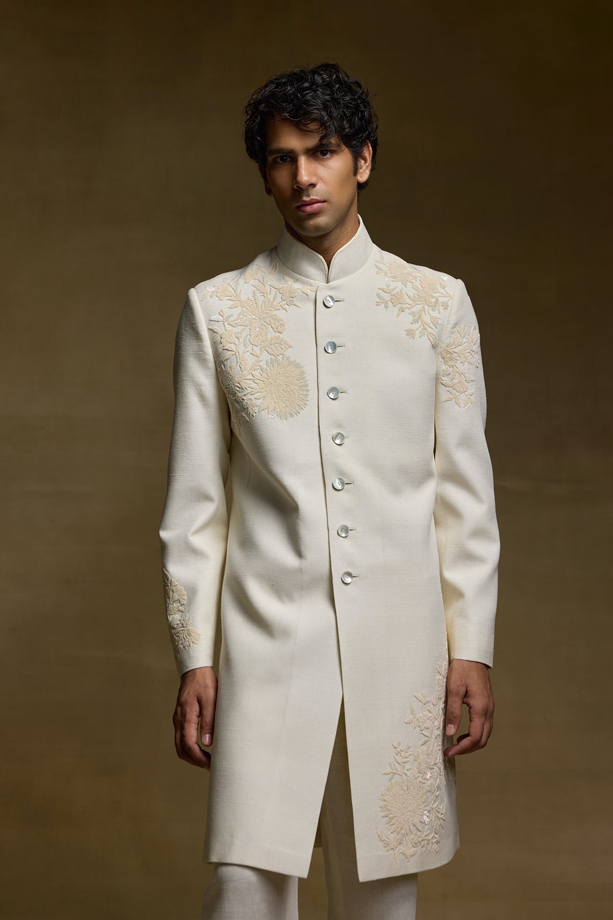 Ivory Imperial Mens Sherwani