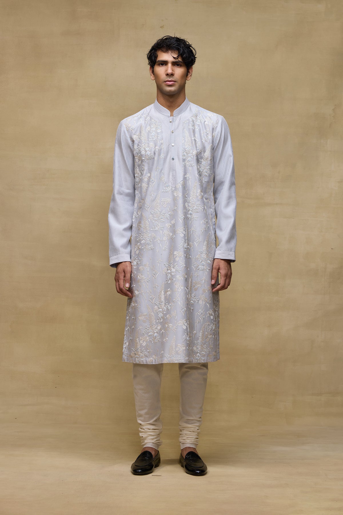 Powder Pink Signature Mens Kurta Set