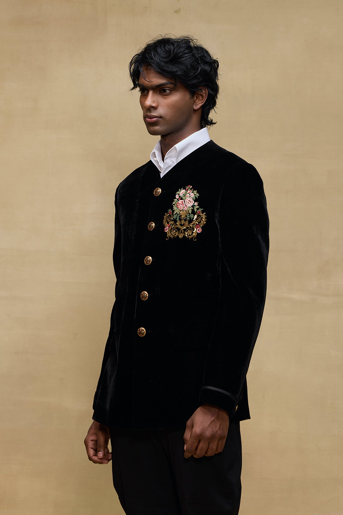 Black Signature Mens Bandgala