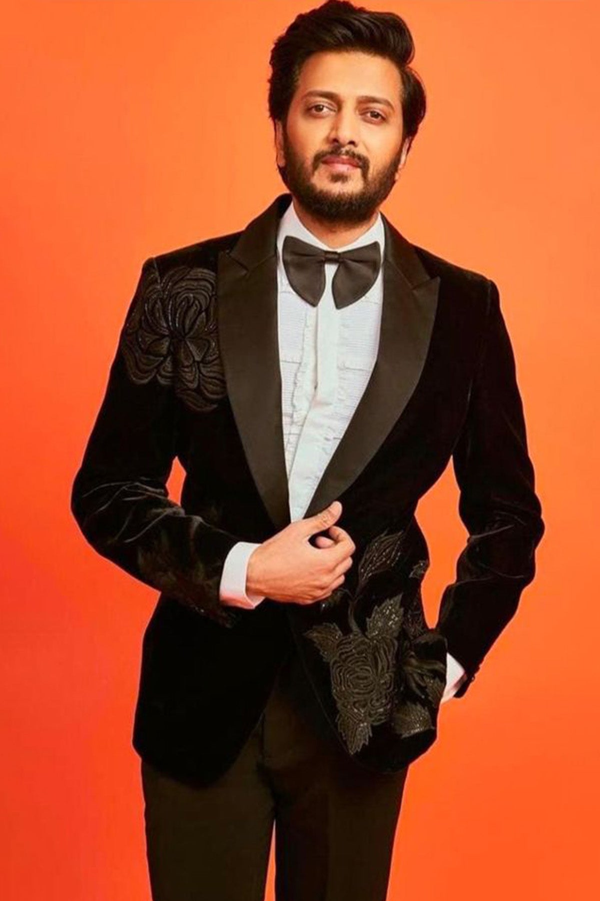 EMBROIDERED Black Tuxedo