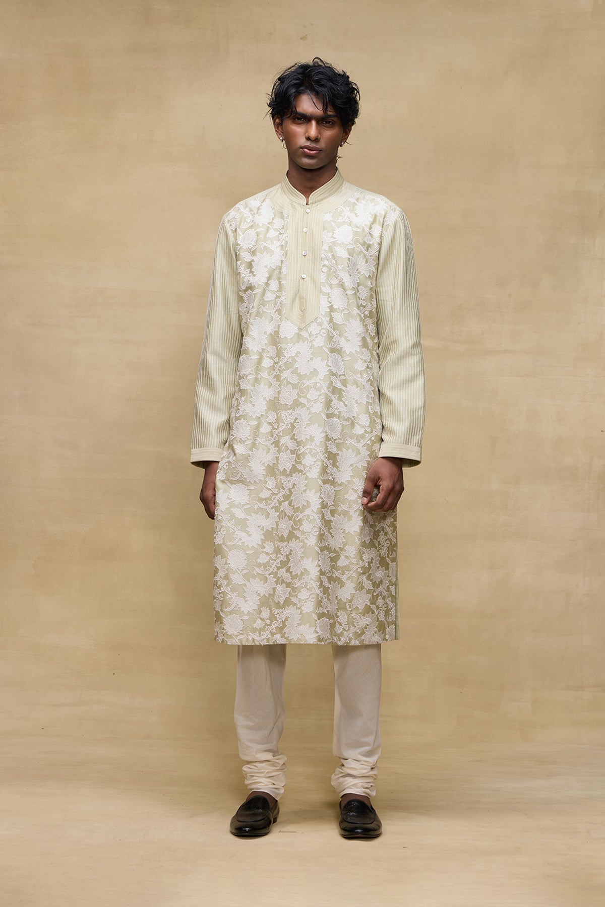 Sage Green Imperial Mens Kurta Set
