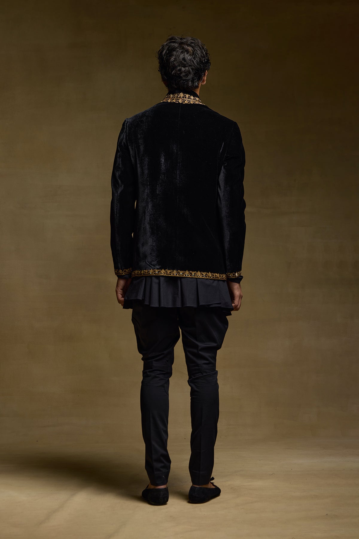 Black Noble Mens Bandgala