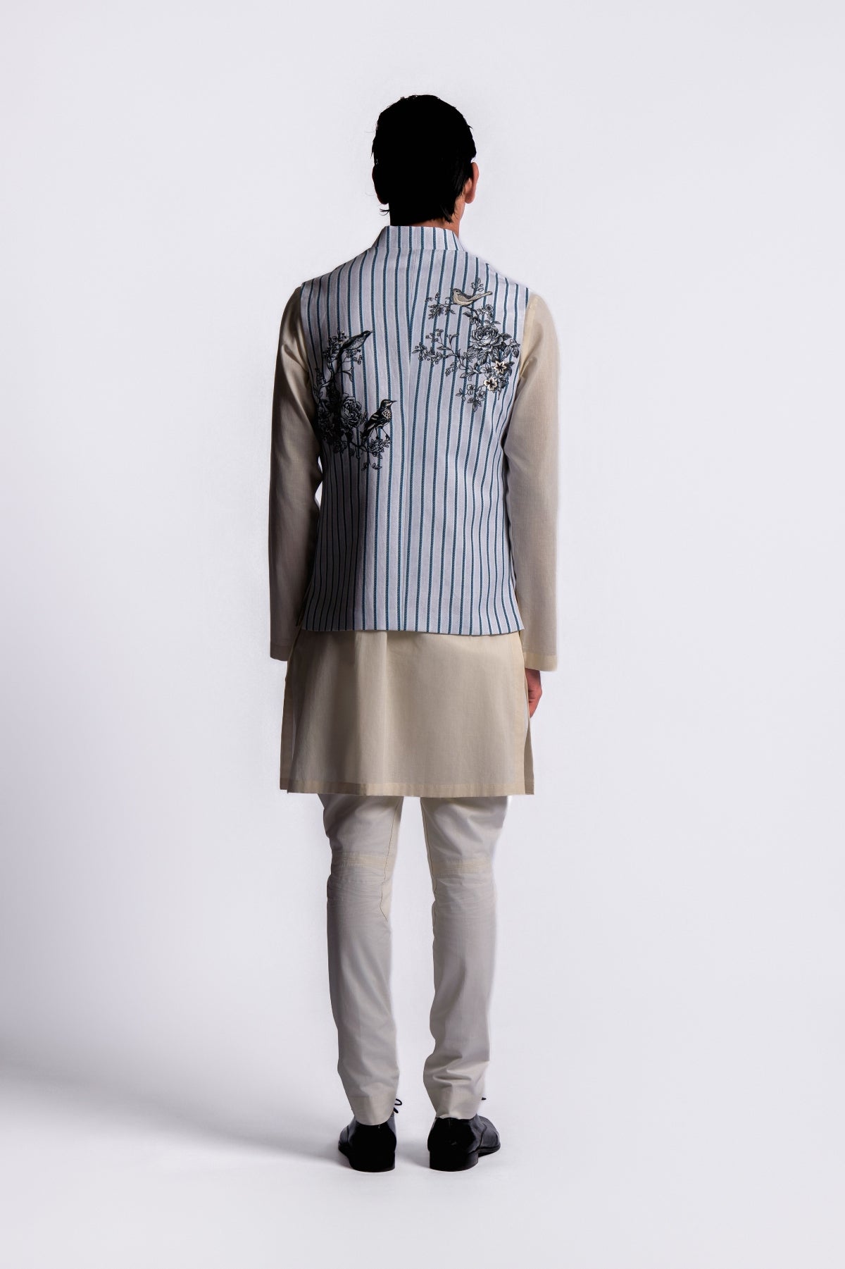 Balance By Rohit Bal Digital Print Men's Bundi