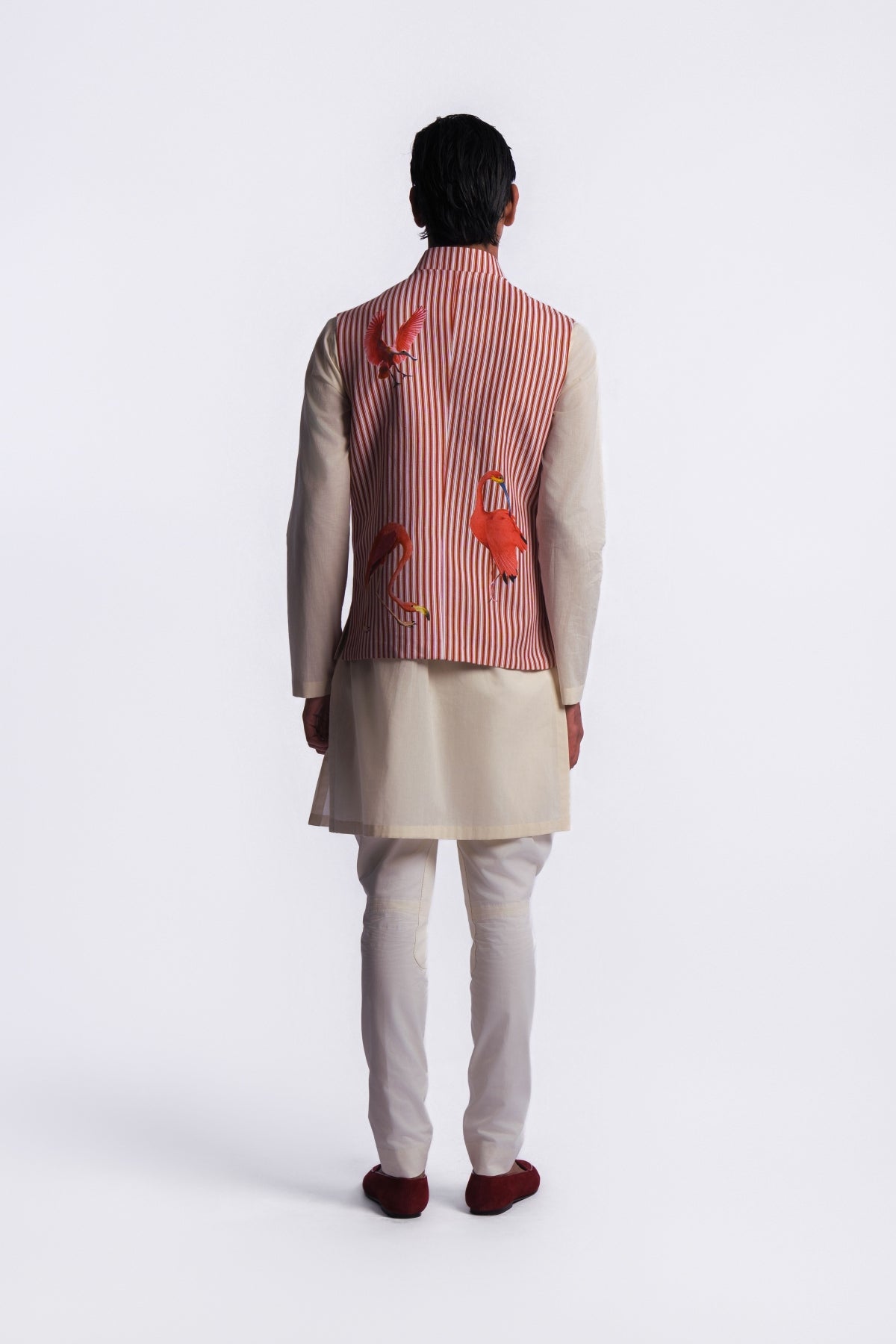 Balance By Rohit Bal Digital Print Men's Bundi