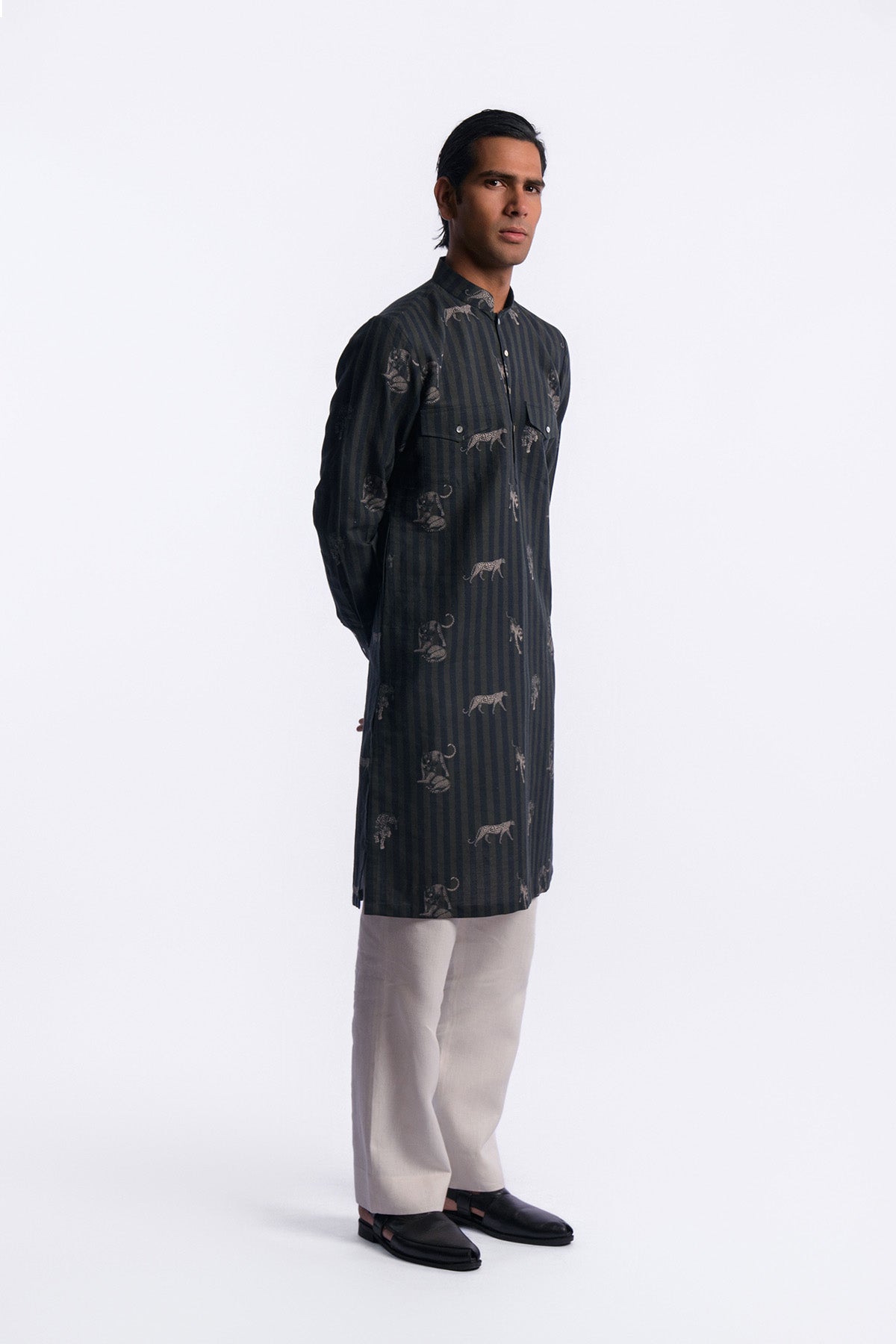 Digital Print Men's Kurta