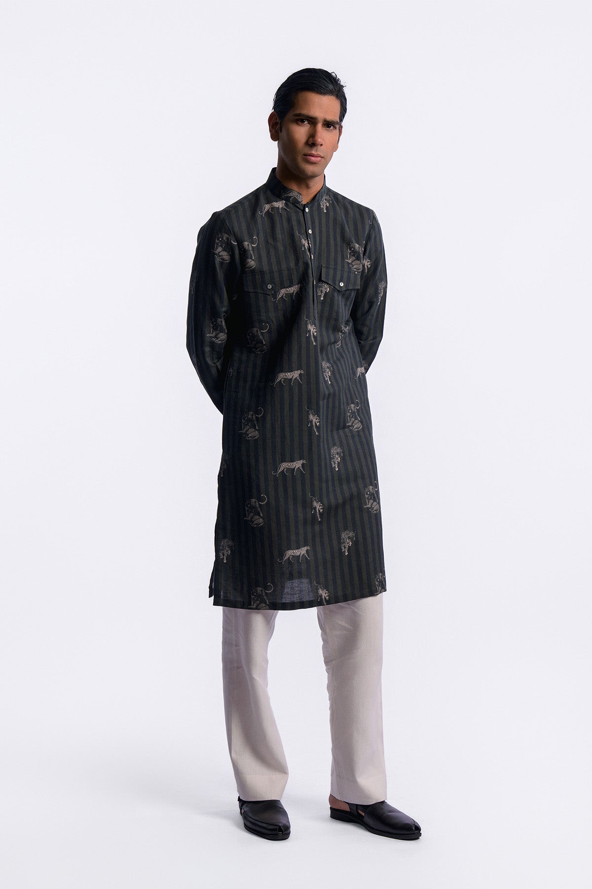 Digital Print Men's Kurta