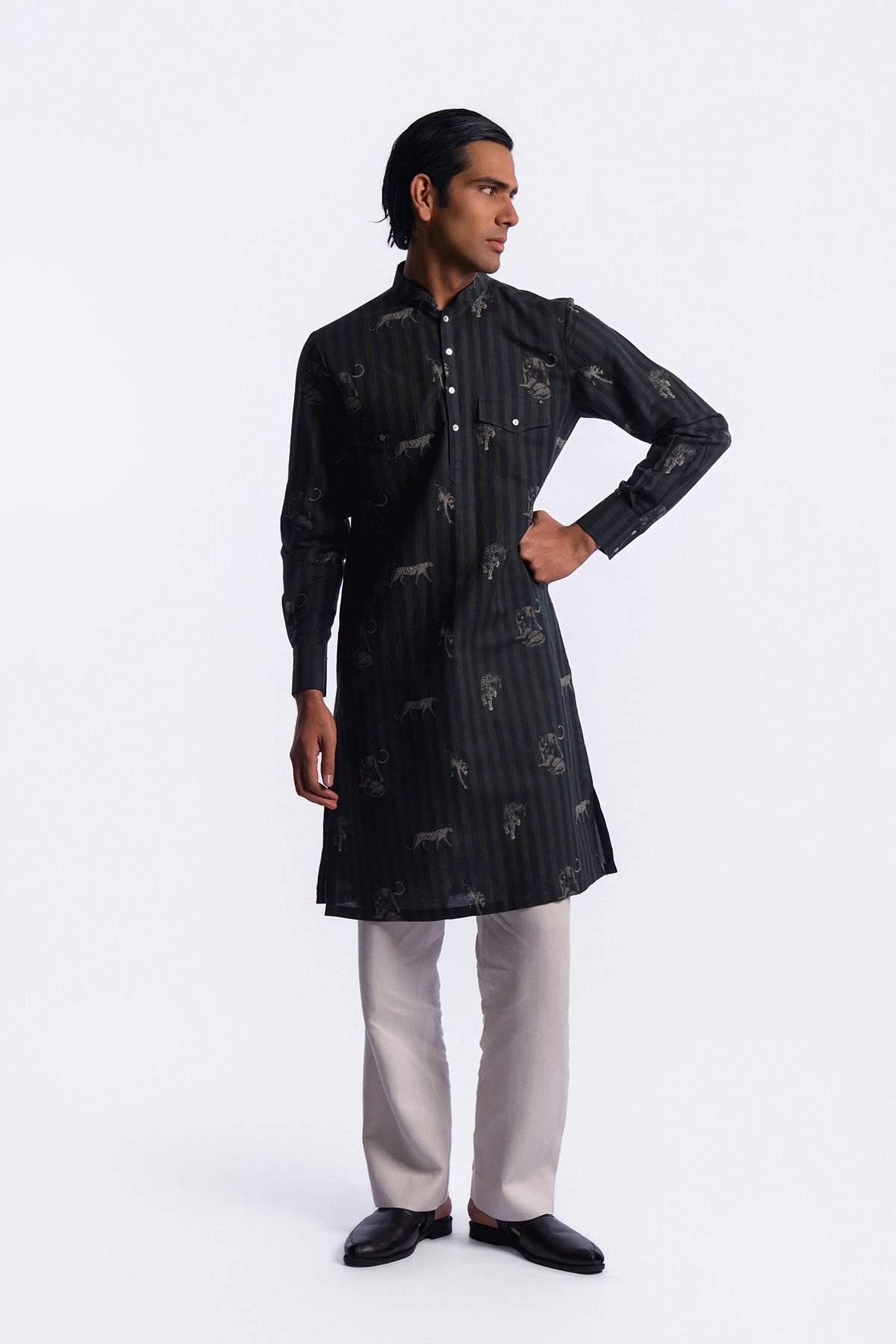 Digital Print Men's Kurta