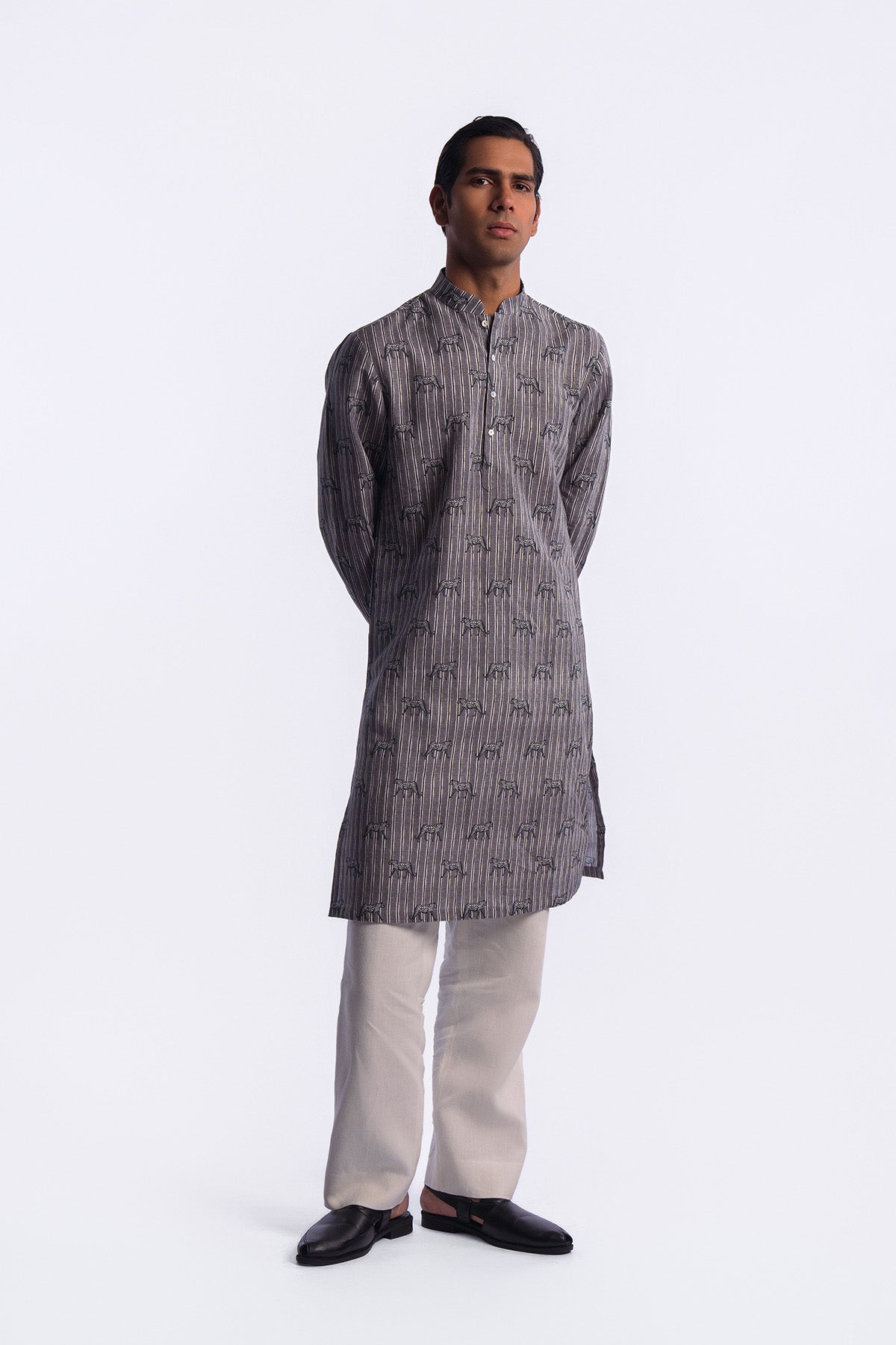 Digital Print Men's Kurta