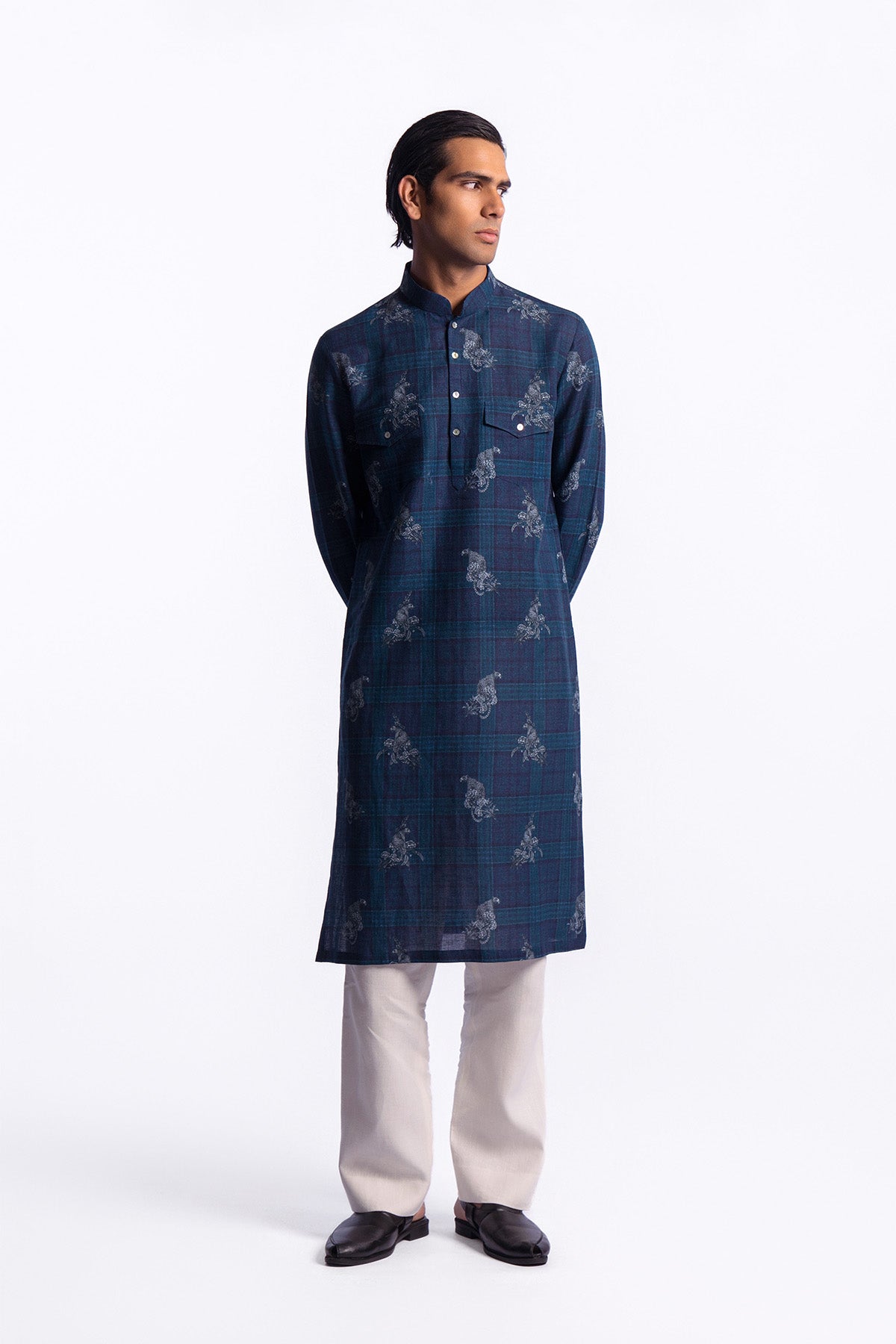 Digital Print Men's Kurta