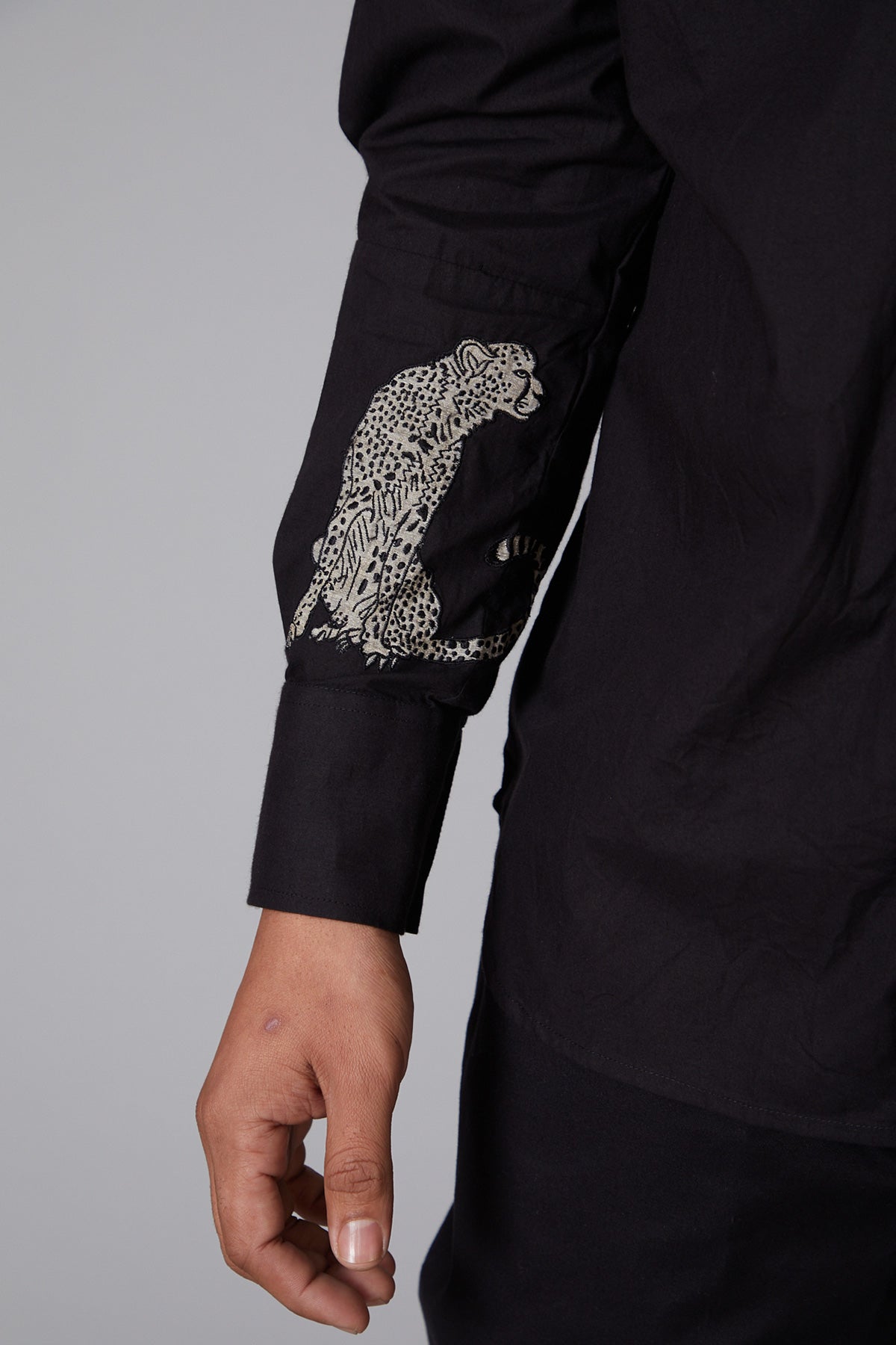 Floral Printed Poplin Shirt