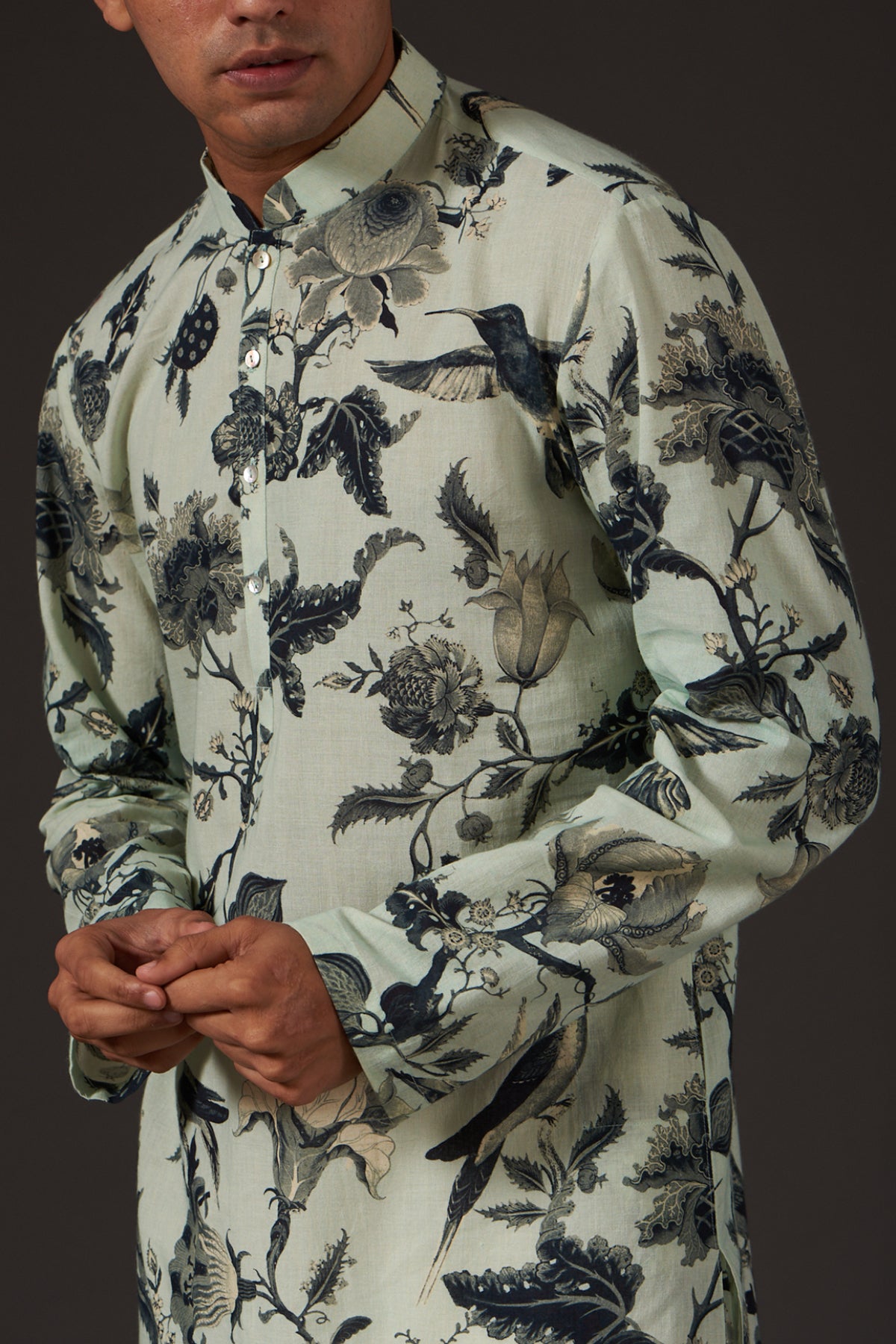 Floral Digital Printed Kurta Set