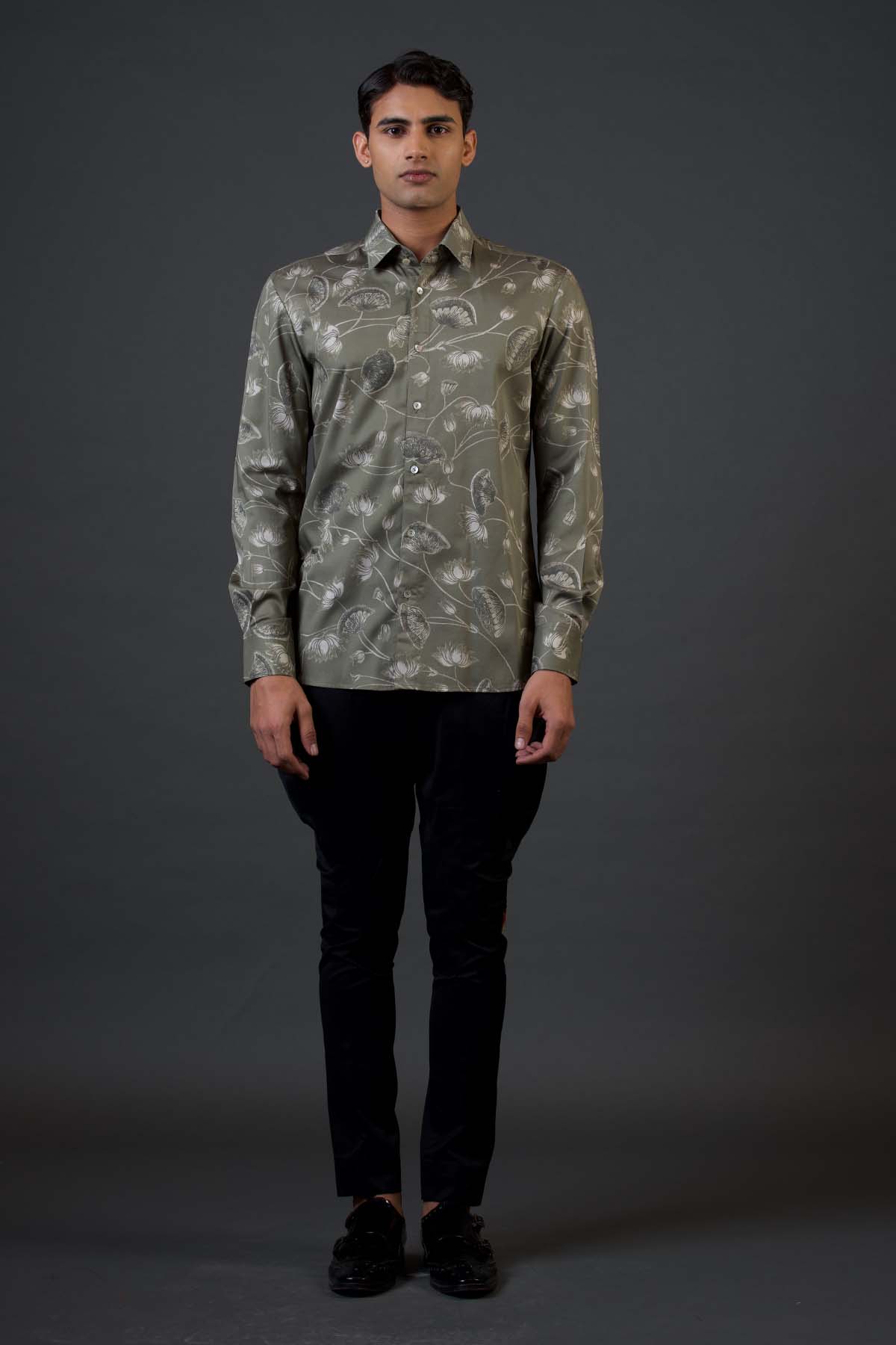 Lotus Digital Printed Shirt