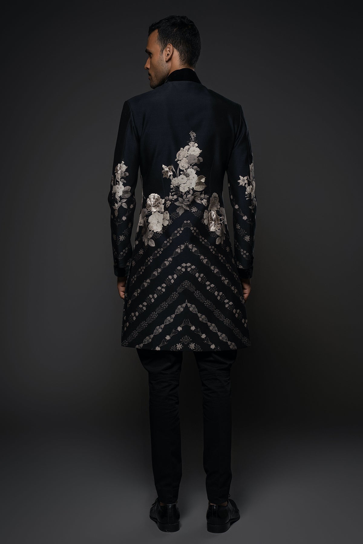 Men's Floral Sherwani