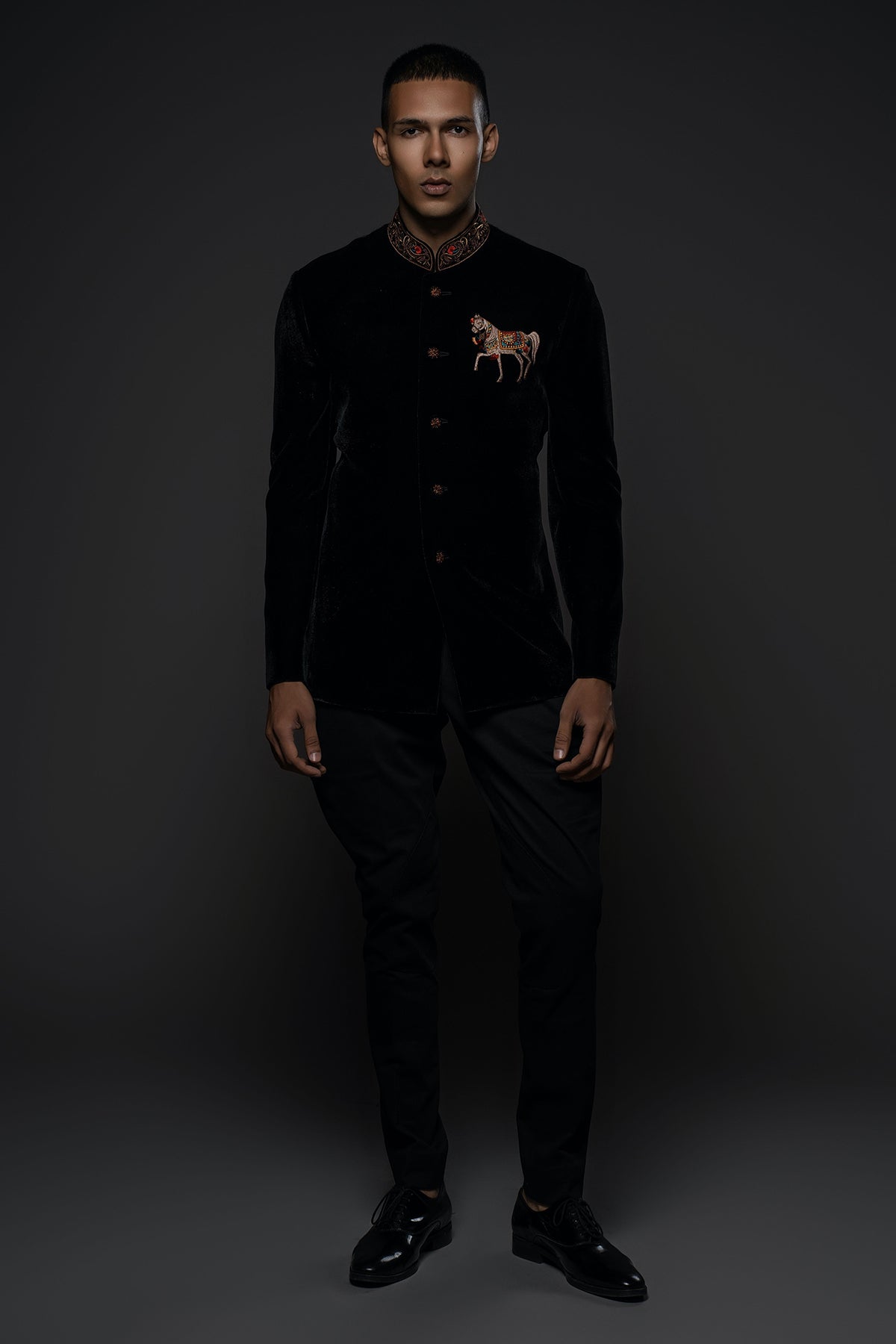 Men's Embroidery Bandgala