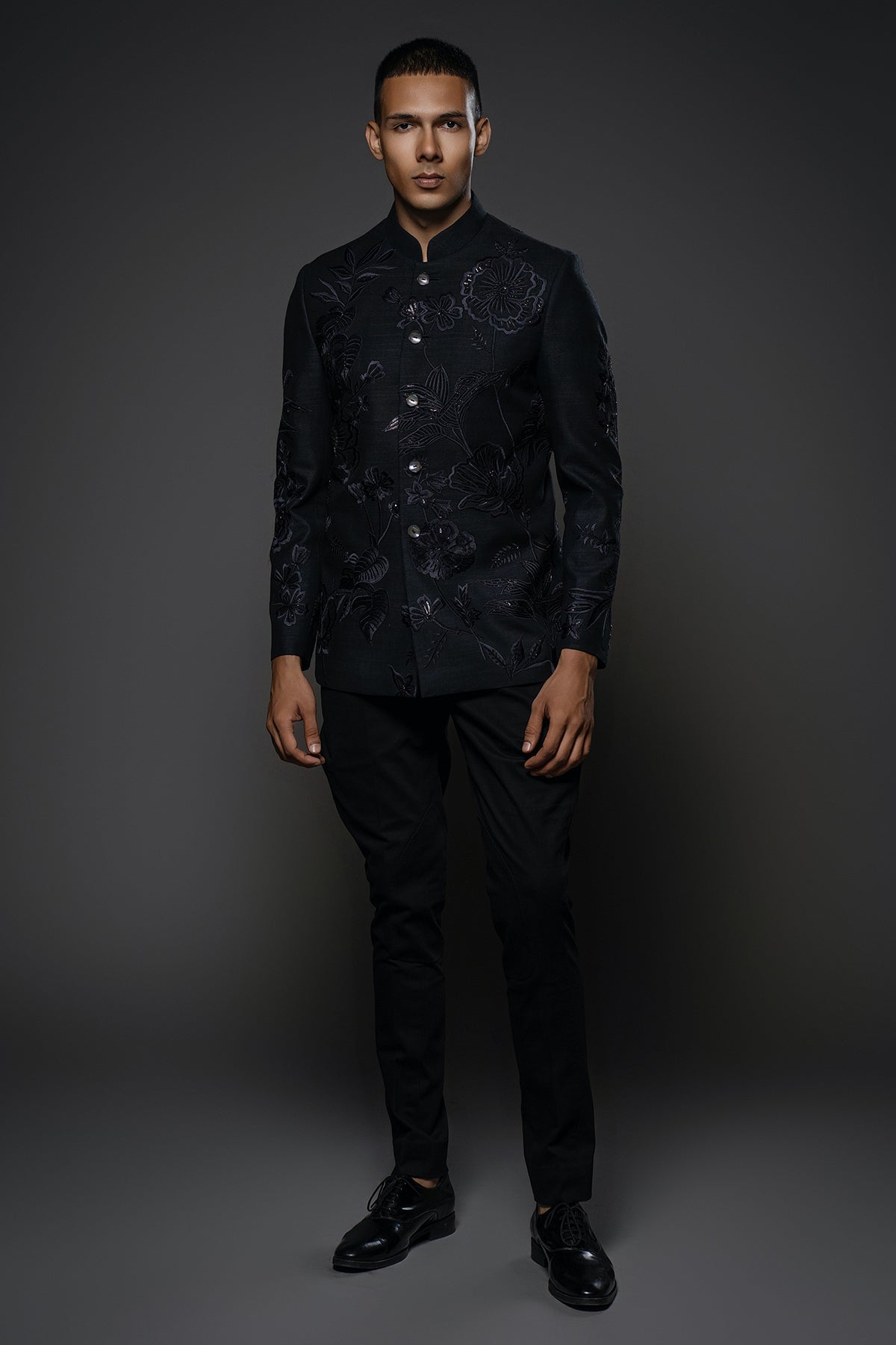 Men's Embroidery Bandgala