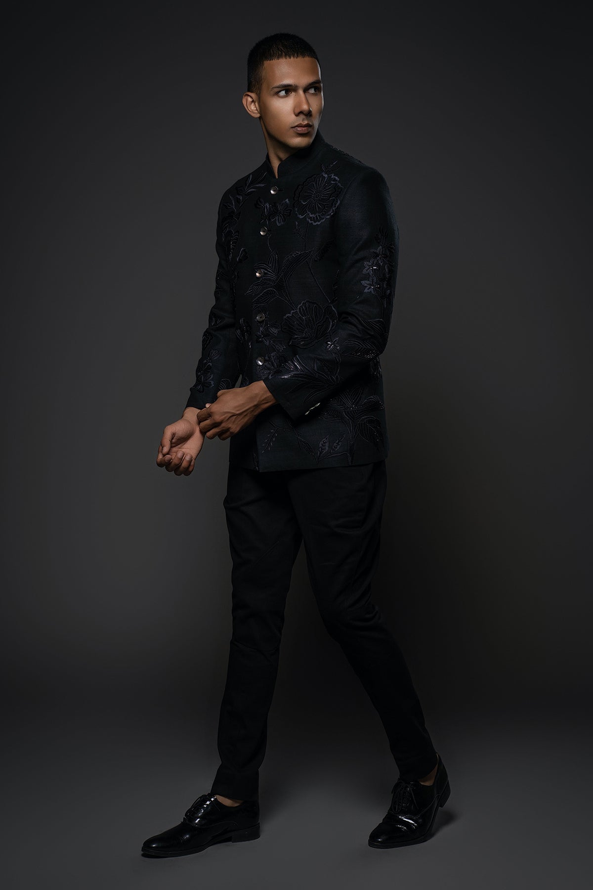 Men's Embroidery Bandgala