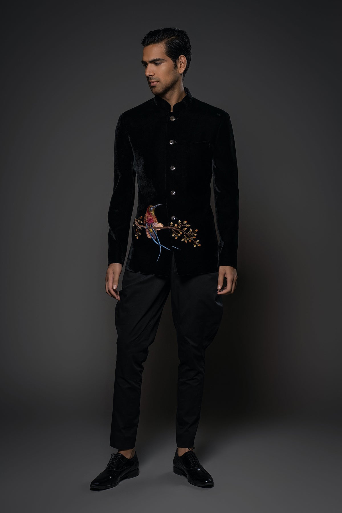 Men's Embroidery Bandgala