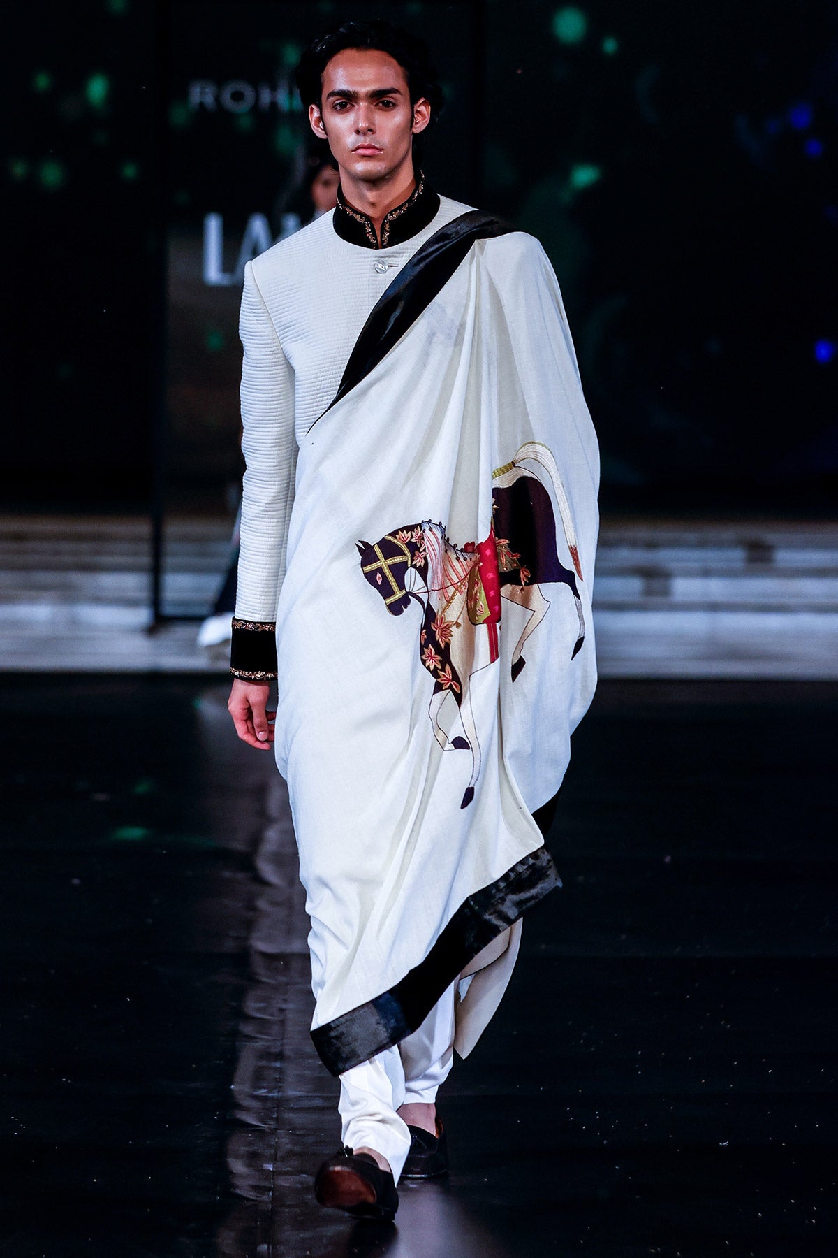 Ivory Matka Silk Sherwani