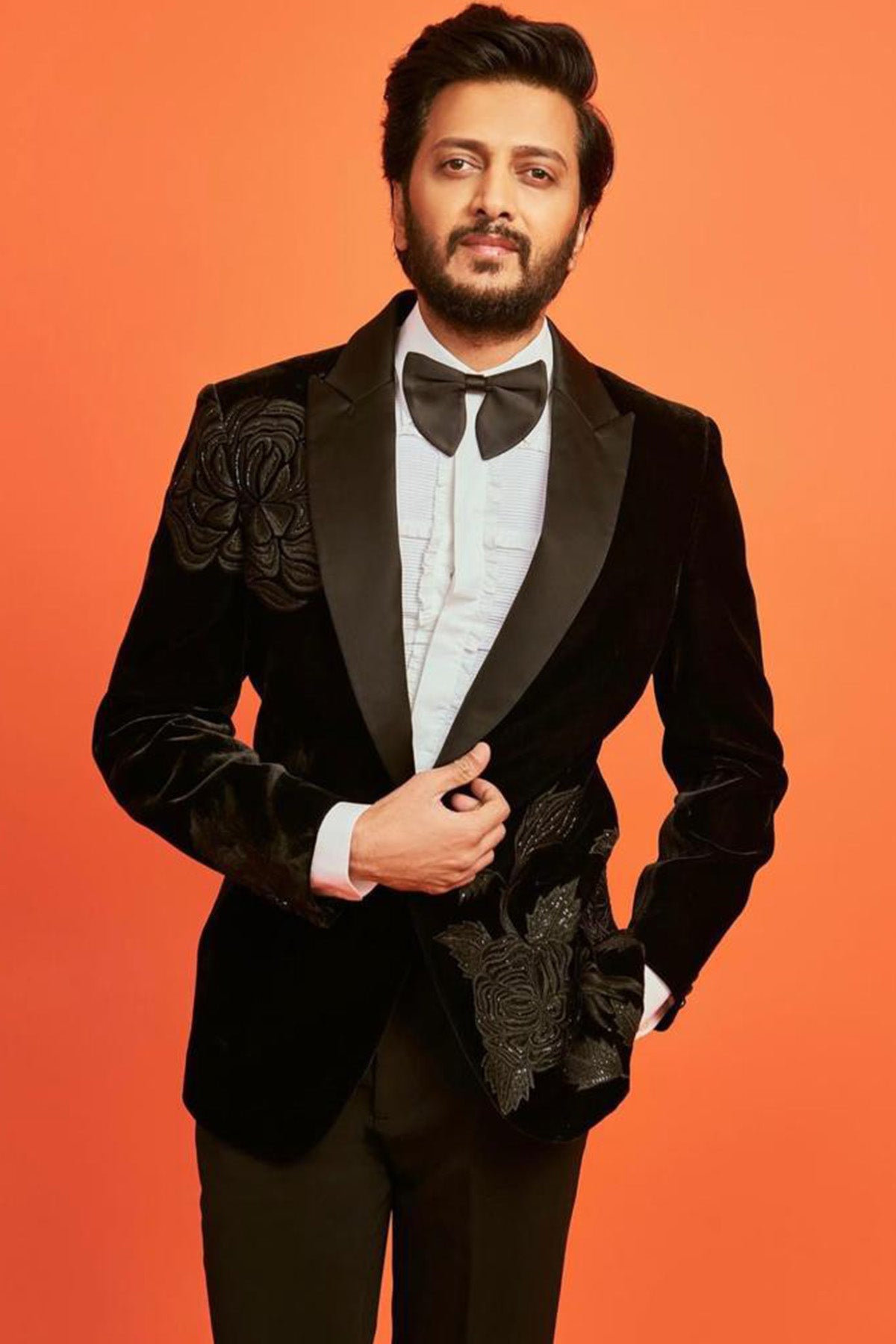 EMBROIDERED Black Tuxedo