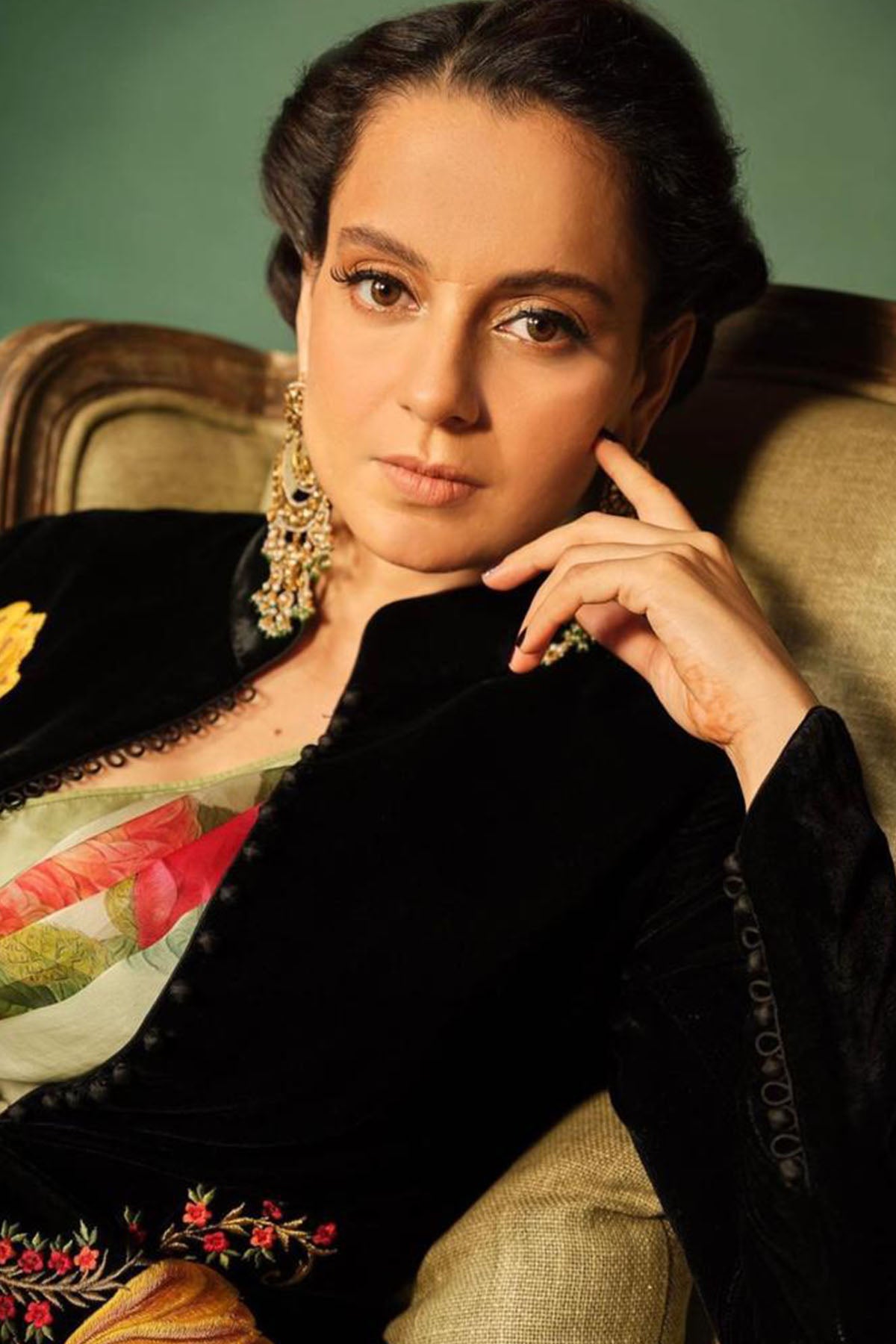 Organza Saree With Floral Digital Print