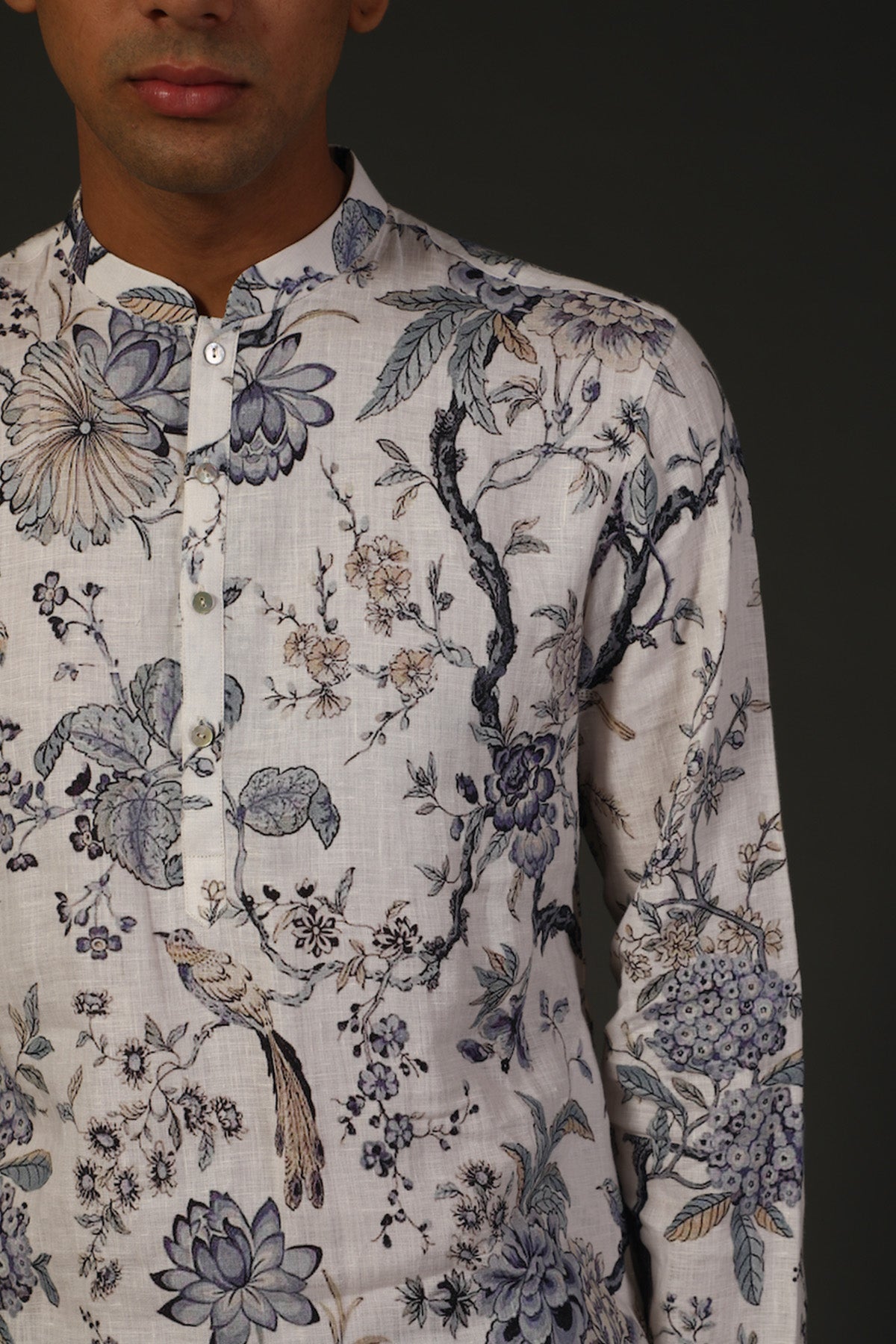 Men's Printed Kurta Set