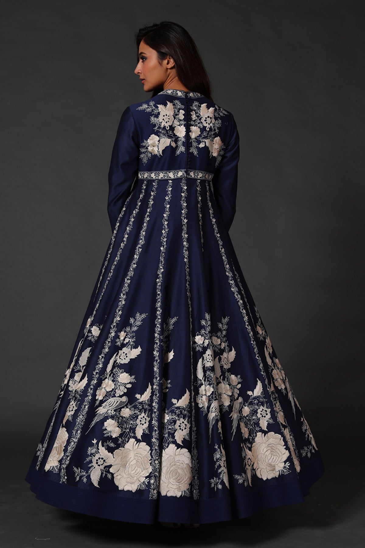 Anarkali set With Resham Embroidery