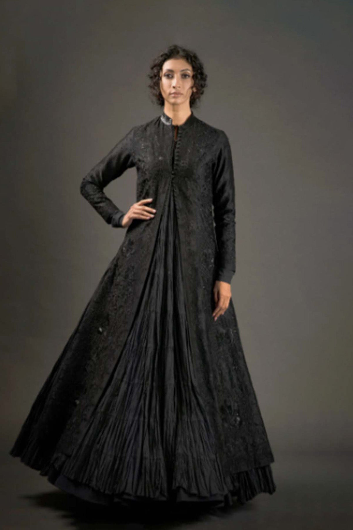 Women's Embroidered Long Jacket
