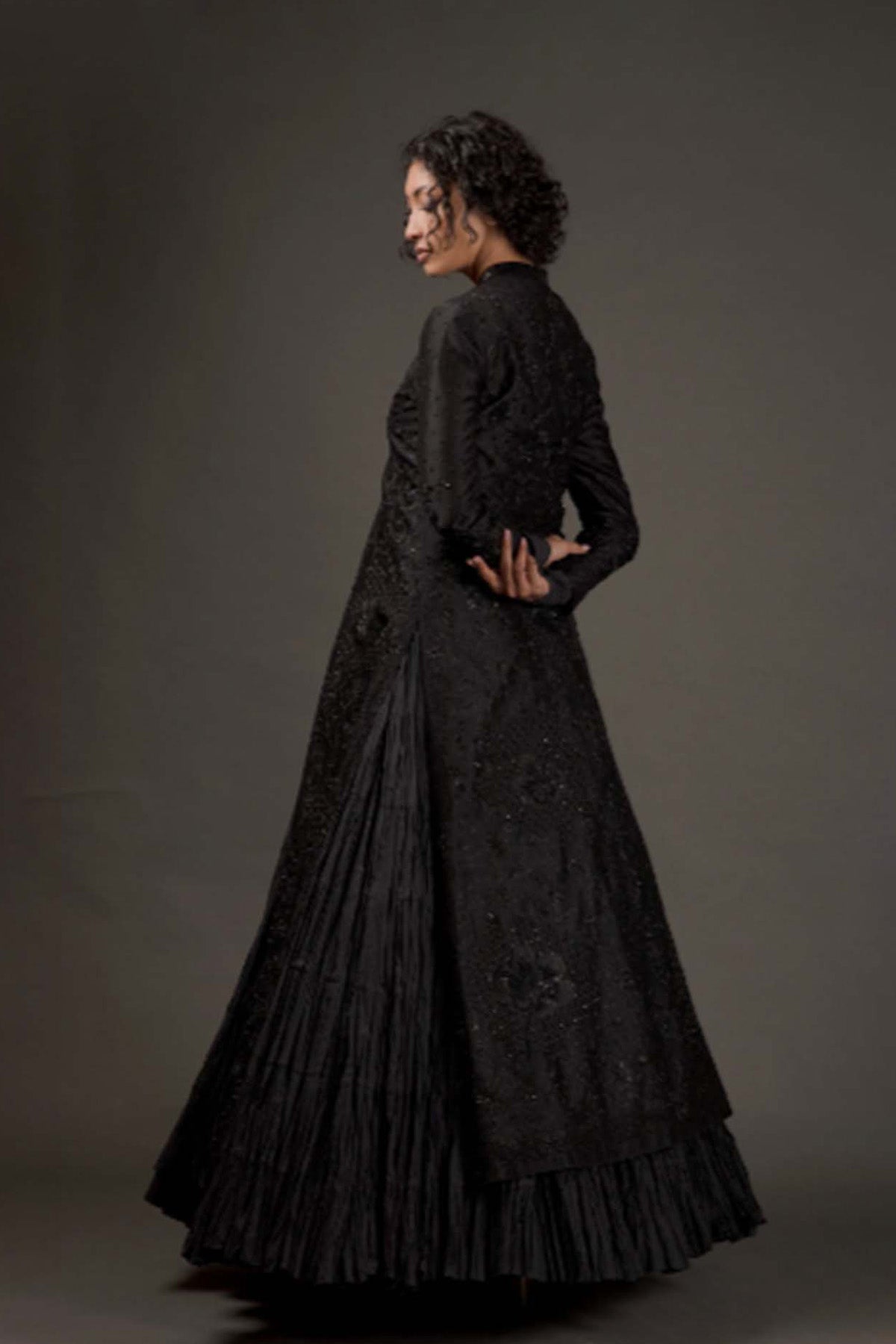 Women's Embroidered Long Jacket