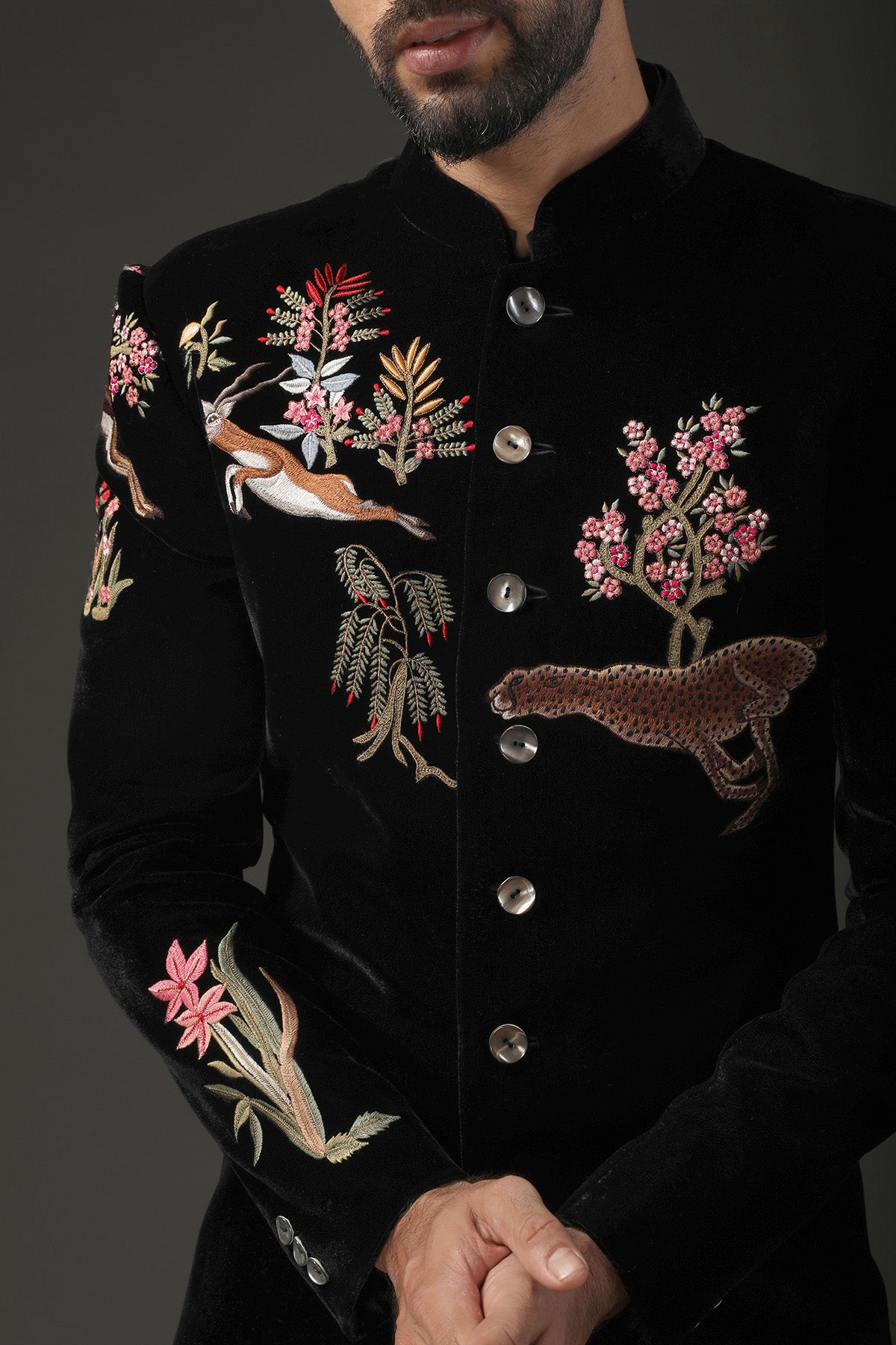 Men's Embroidered Sherwani