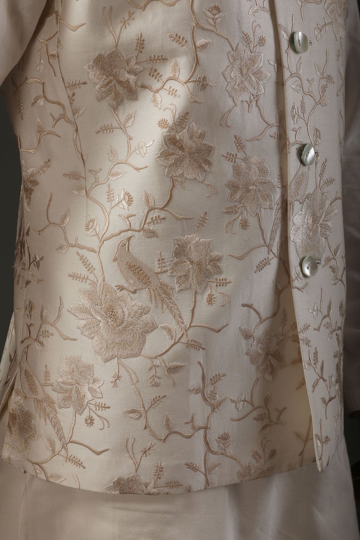Men's Embrodered Nehru Jacket
