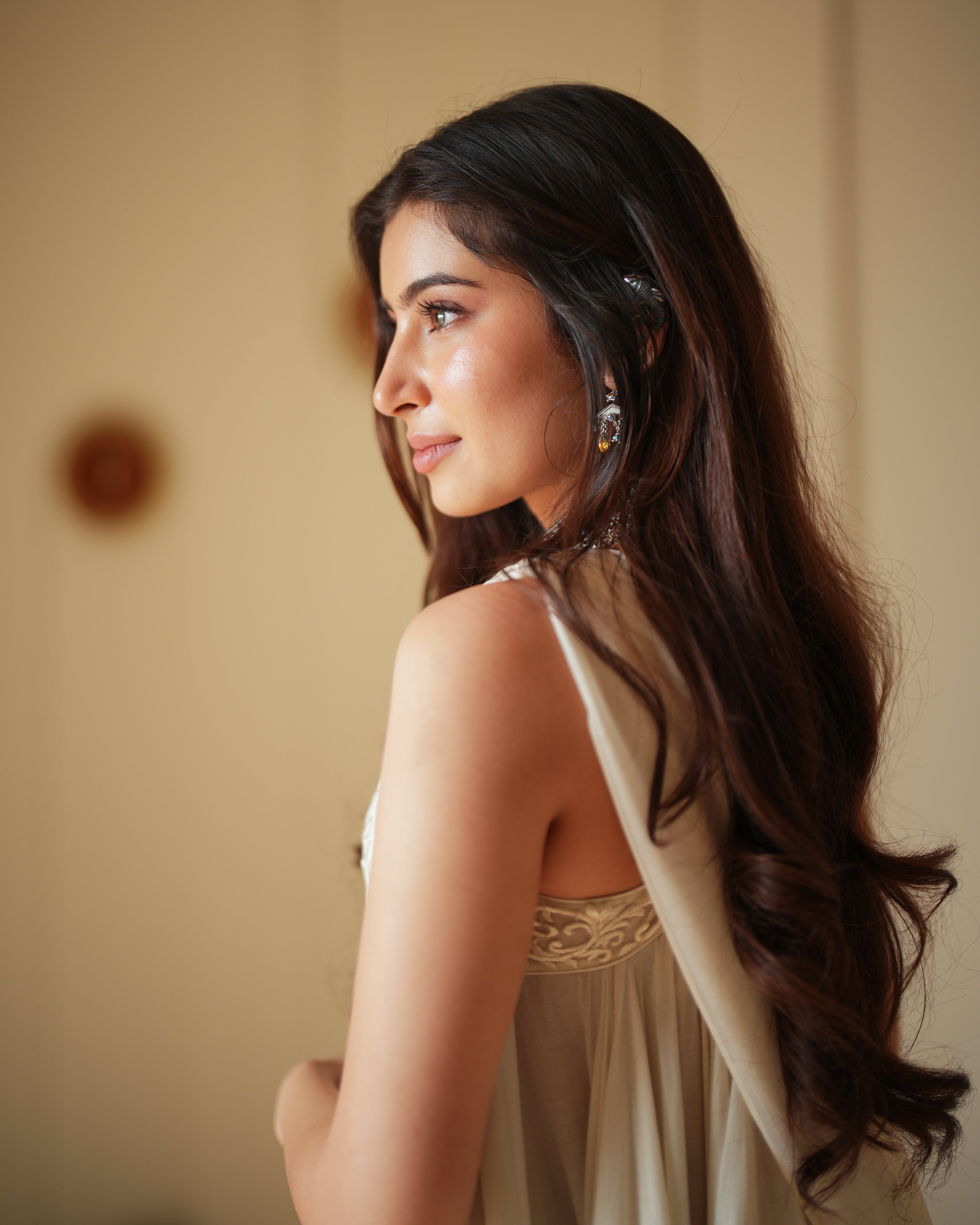 Anarkali Set with Chudidar - SARA ARJUN