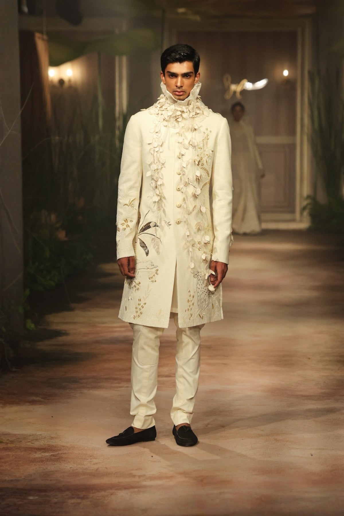 Ivory Matka Mens Sherwani