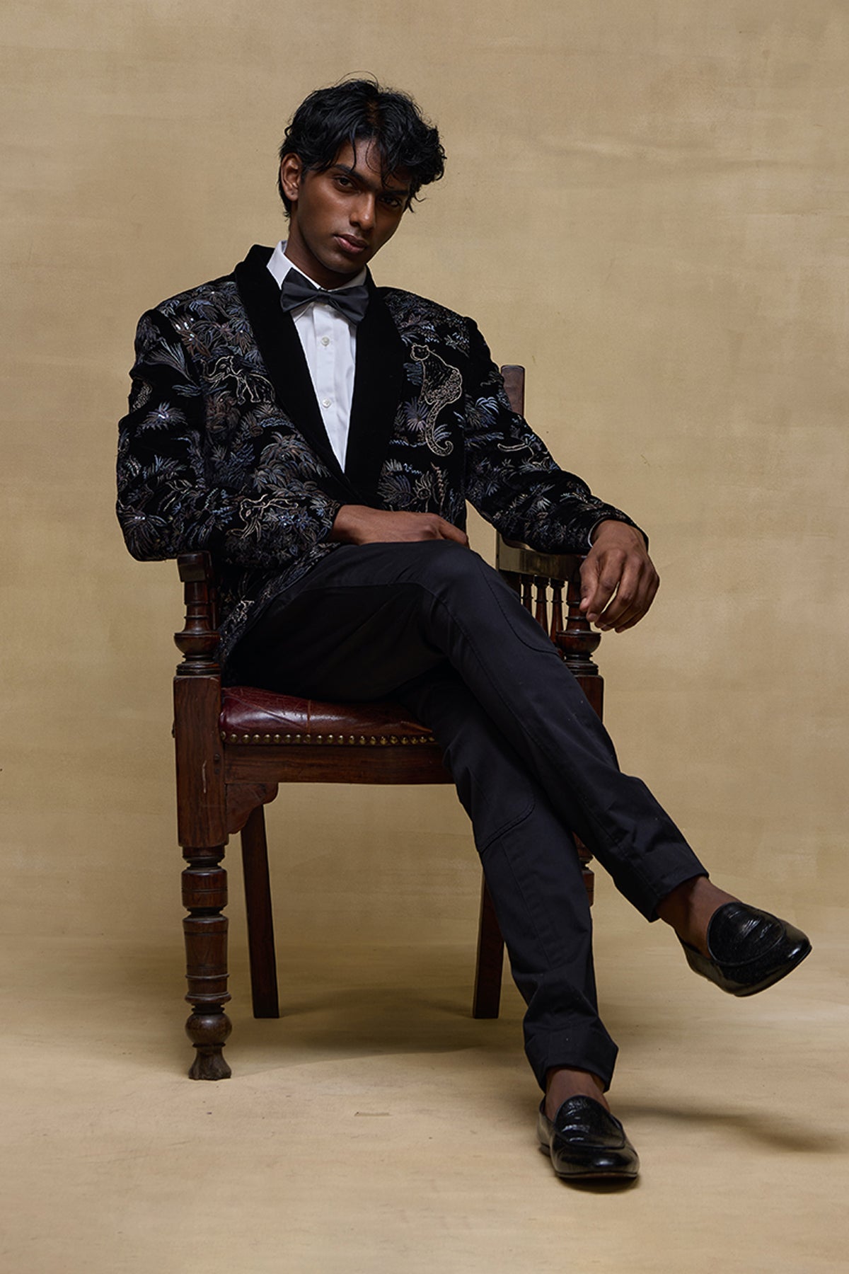 Black Elite Mens Tuxedo