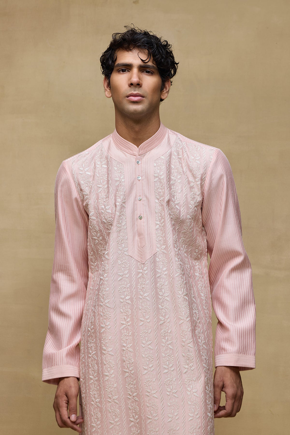 Pink Royale Mens Kurta Set
