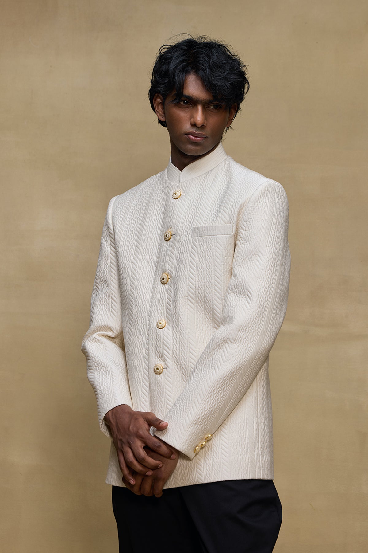 Ivory Heritage Mens Bandgala