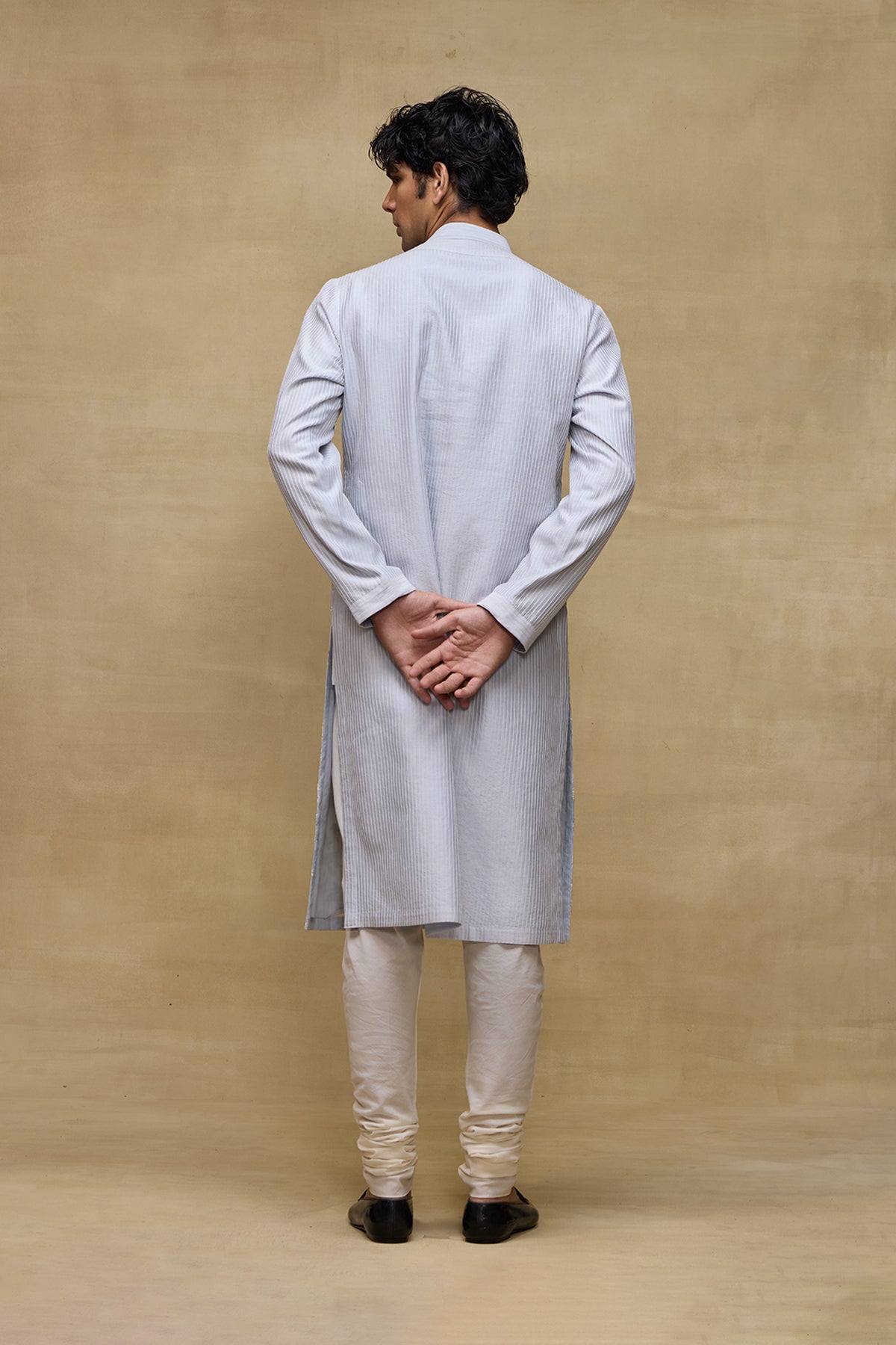 Powder Pink Signature Mens Kurta Set