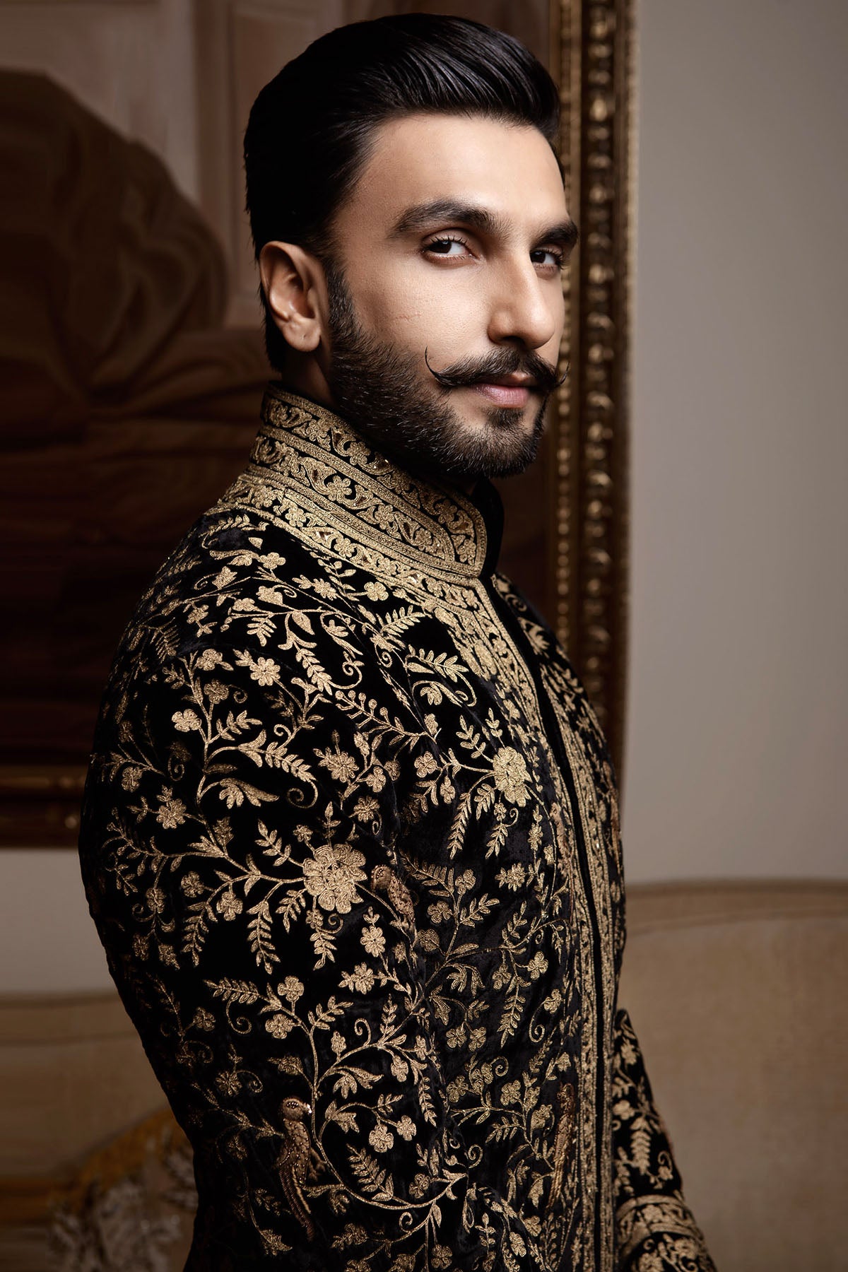 All Over Embroidered Sherwani