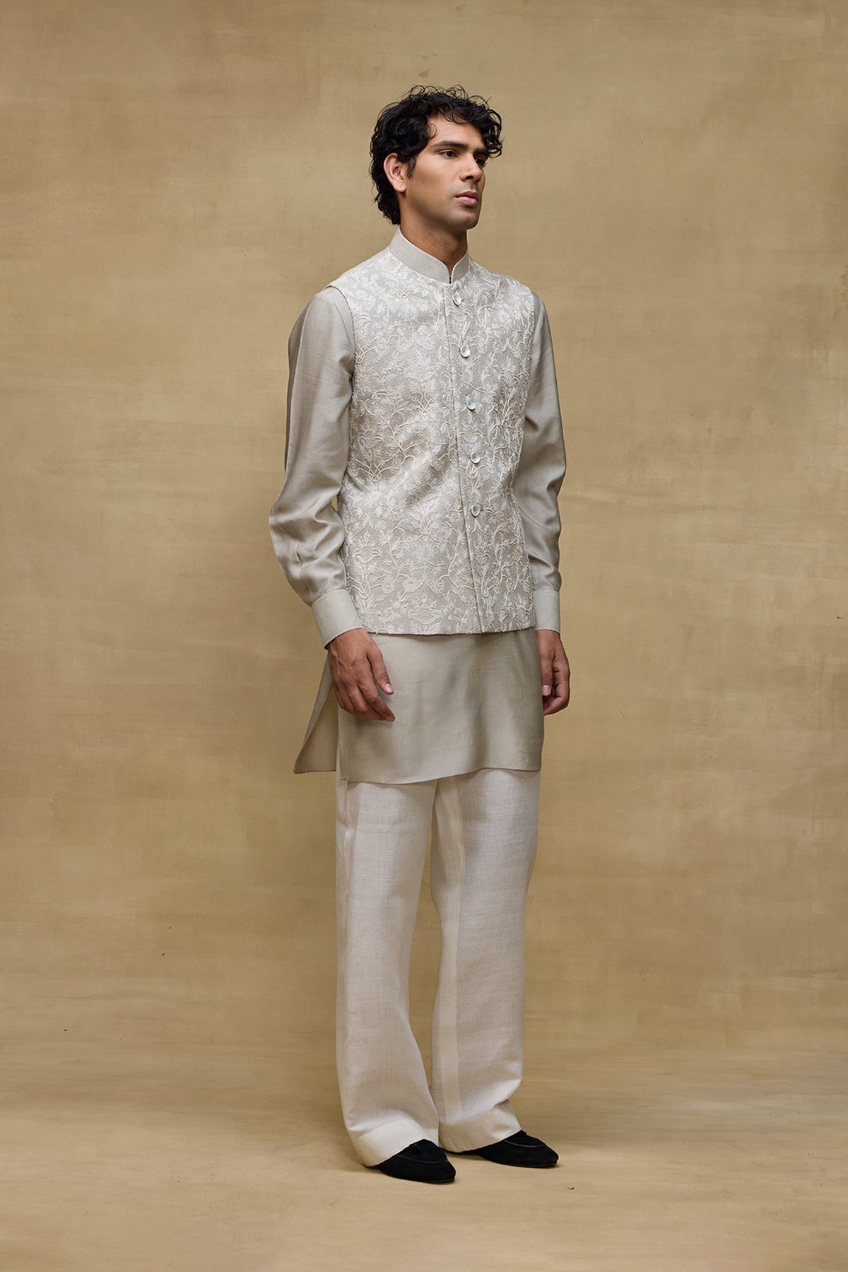 Light Sage Green Heritage Mens Bundi