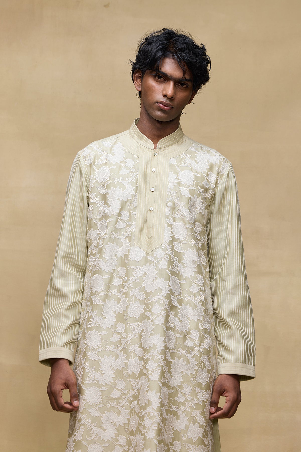 Sage Green Imperial Mens Kurta Set